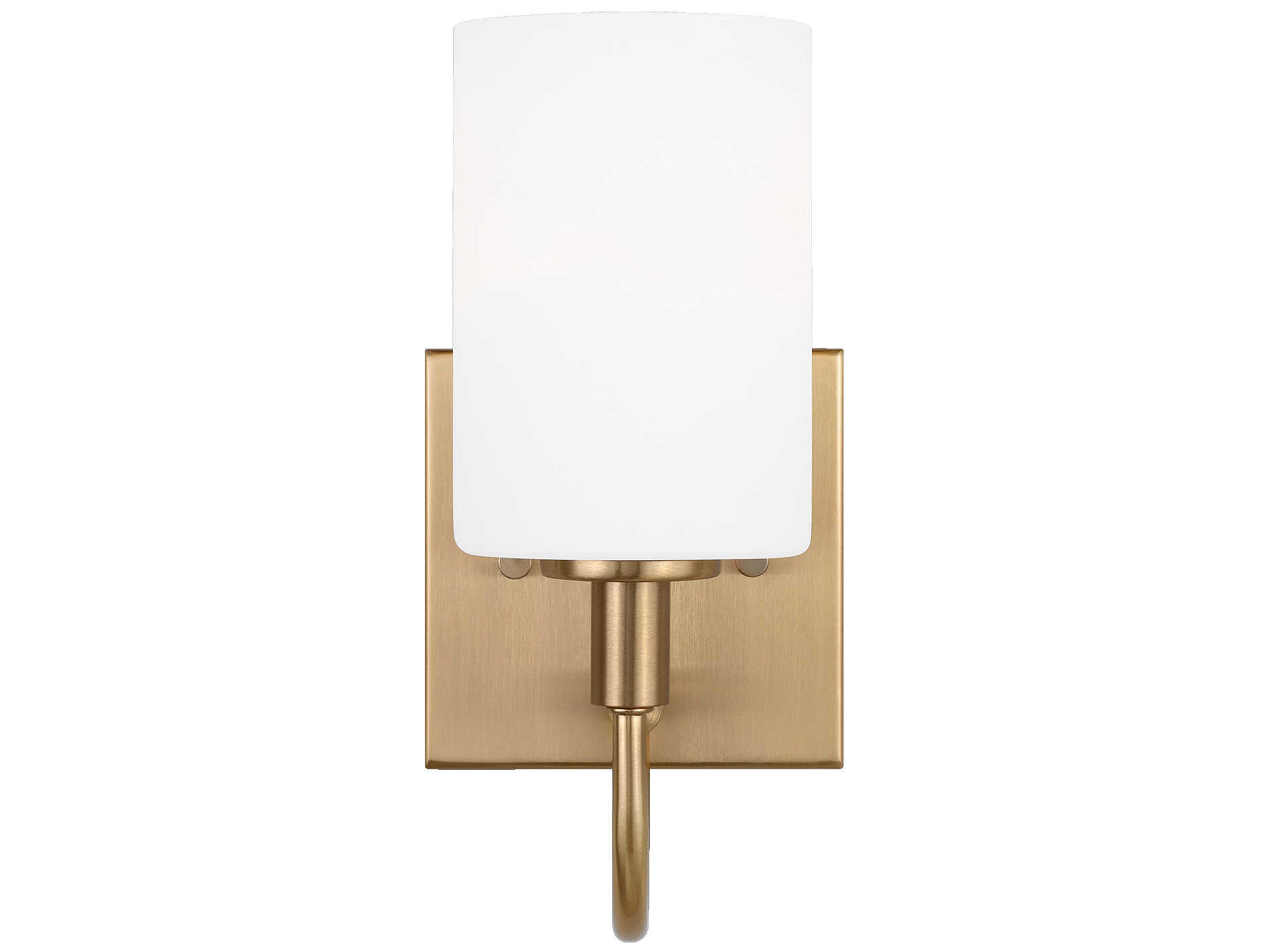 Visual Comfort Studio Oak Moore 1-Light Satin Brass Wall Sconce