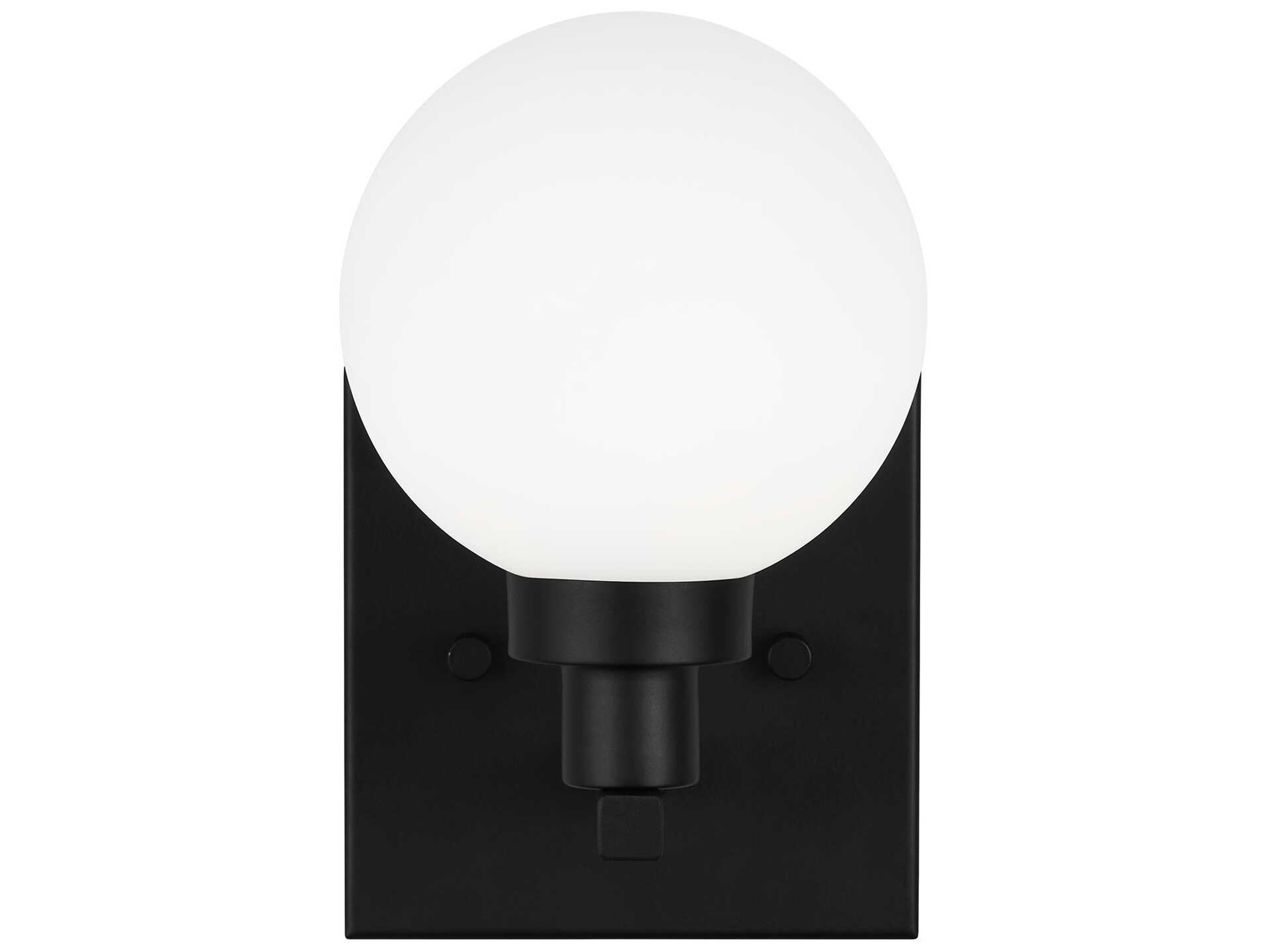 Visual Comfort Studio Clybourn 1-Light Midnight Black Wall Sconce