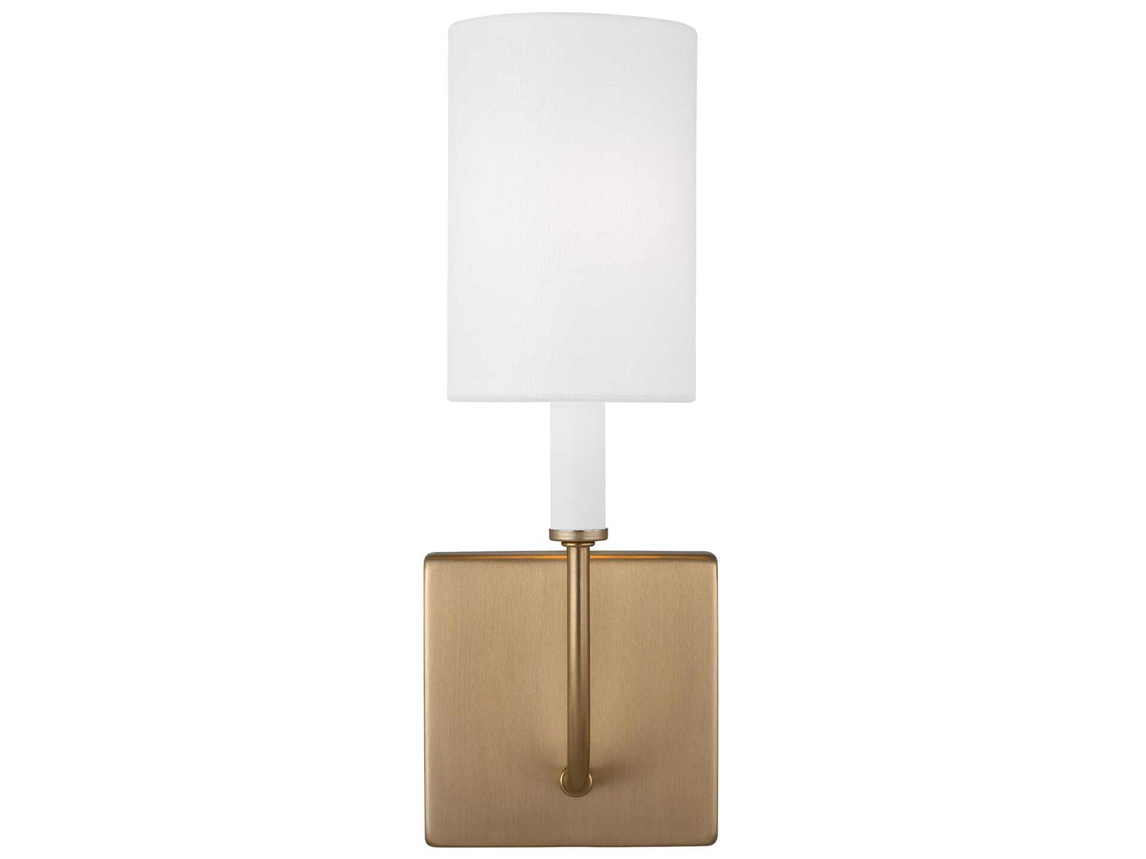 Visual Comfort Studio Greenwich 1-Light Satin Brass Wall Sconce