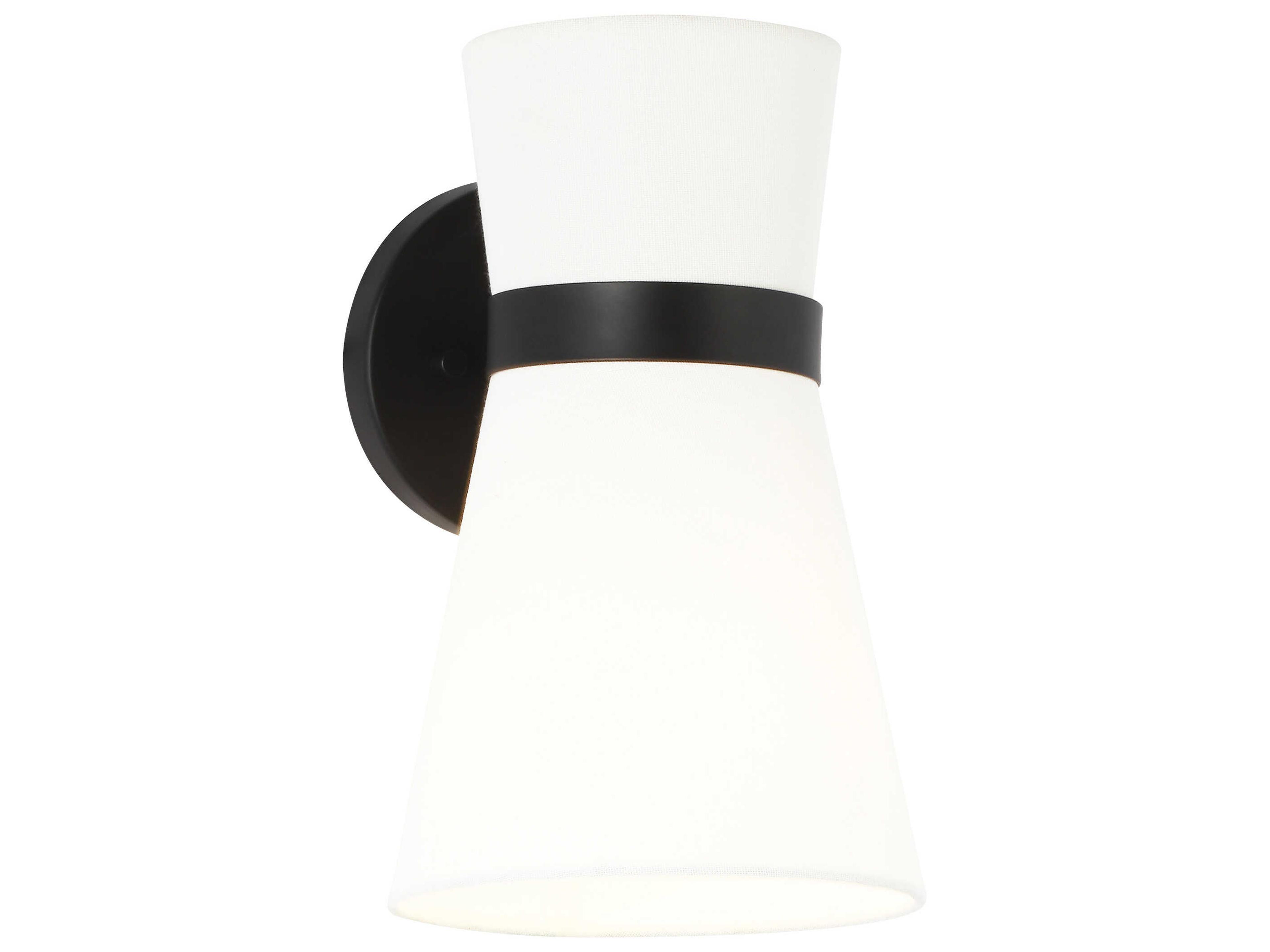 Visual Comfort Studio Clark 1-Light Midnight Black Wall Sconce