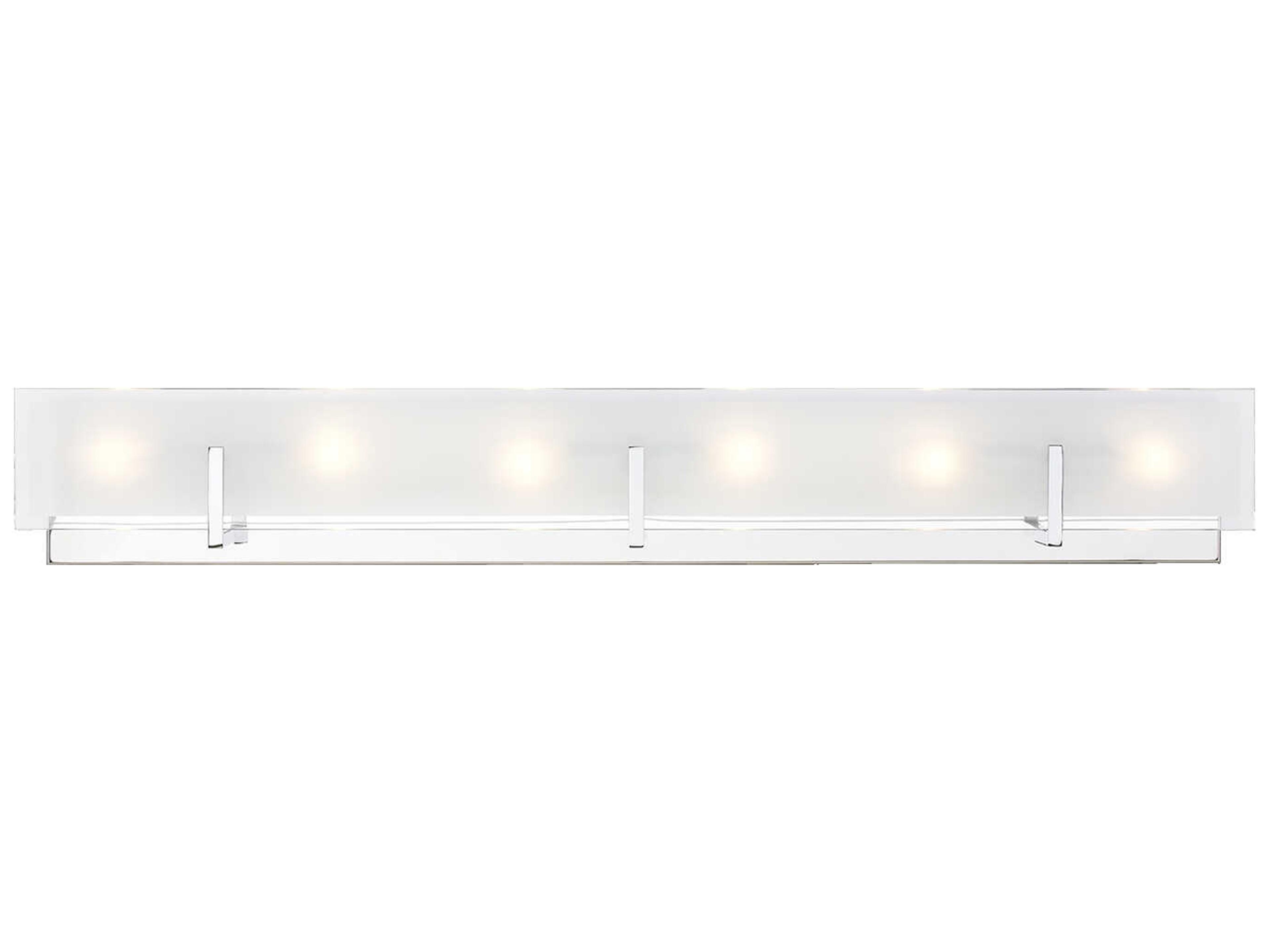 Visual Comfort Studio Syll 6-Light Chrome Vanity Light