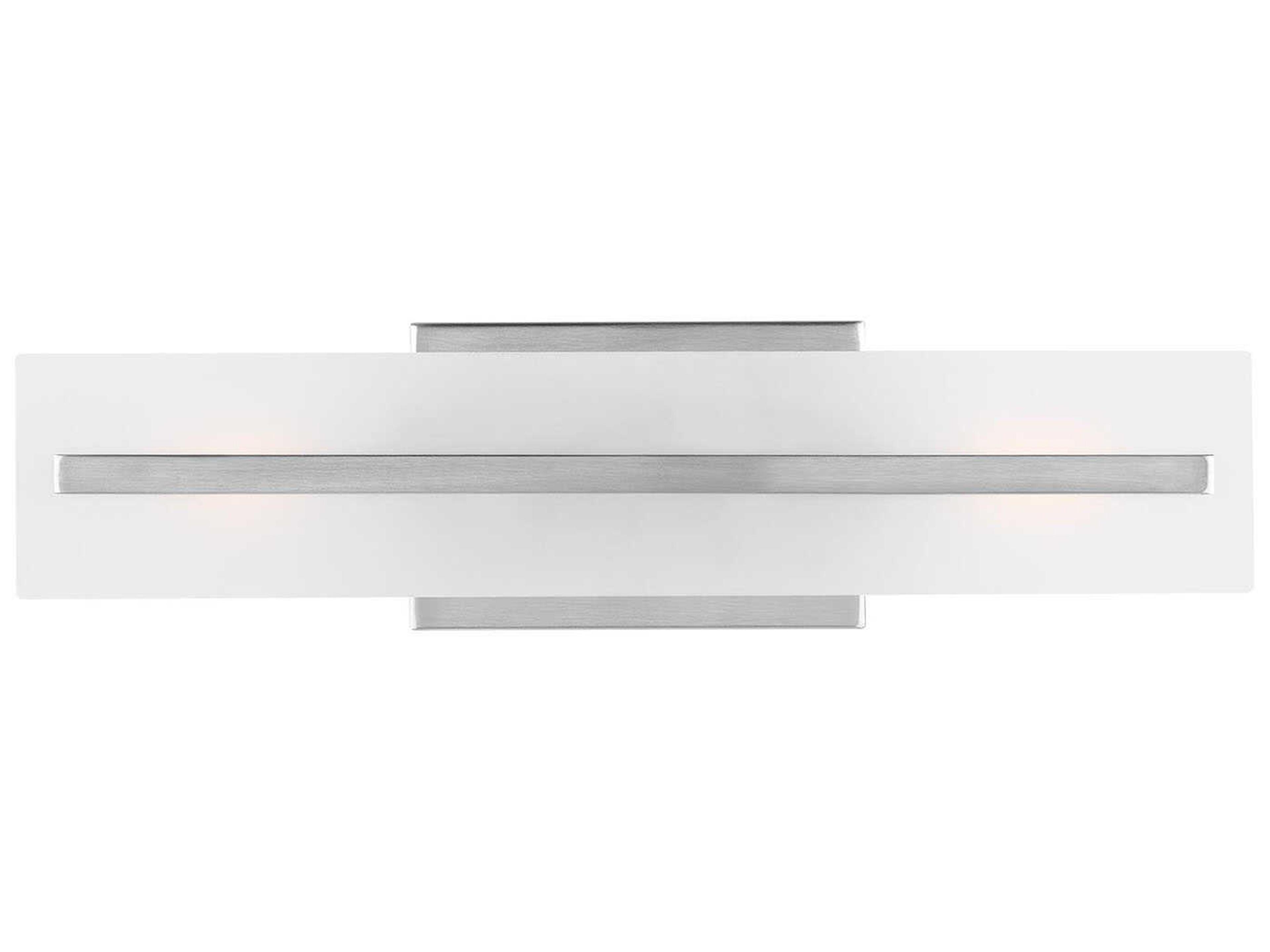 Visual Comfort Studio Dex 2-Light Brushed Nickel Vanity Light
