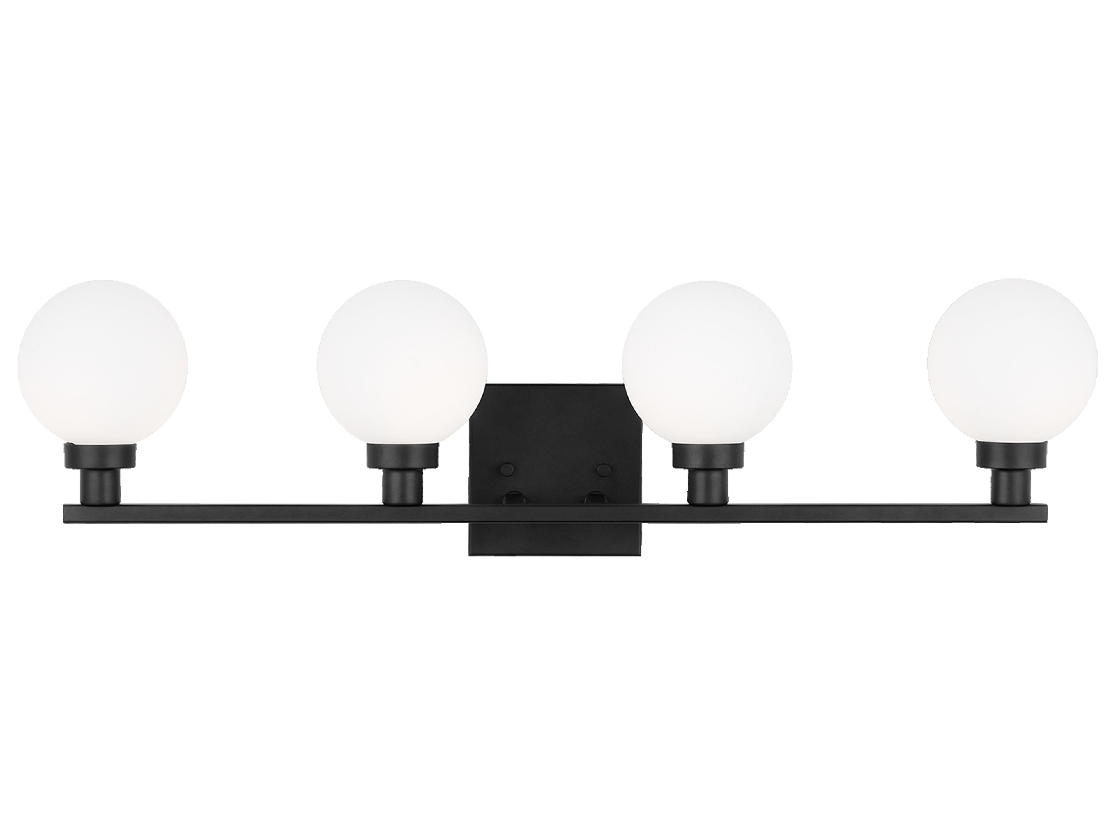 Visual Comfort Studio Clybourn 4-Light Midnight Black Vanity Light