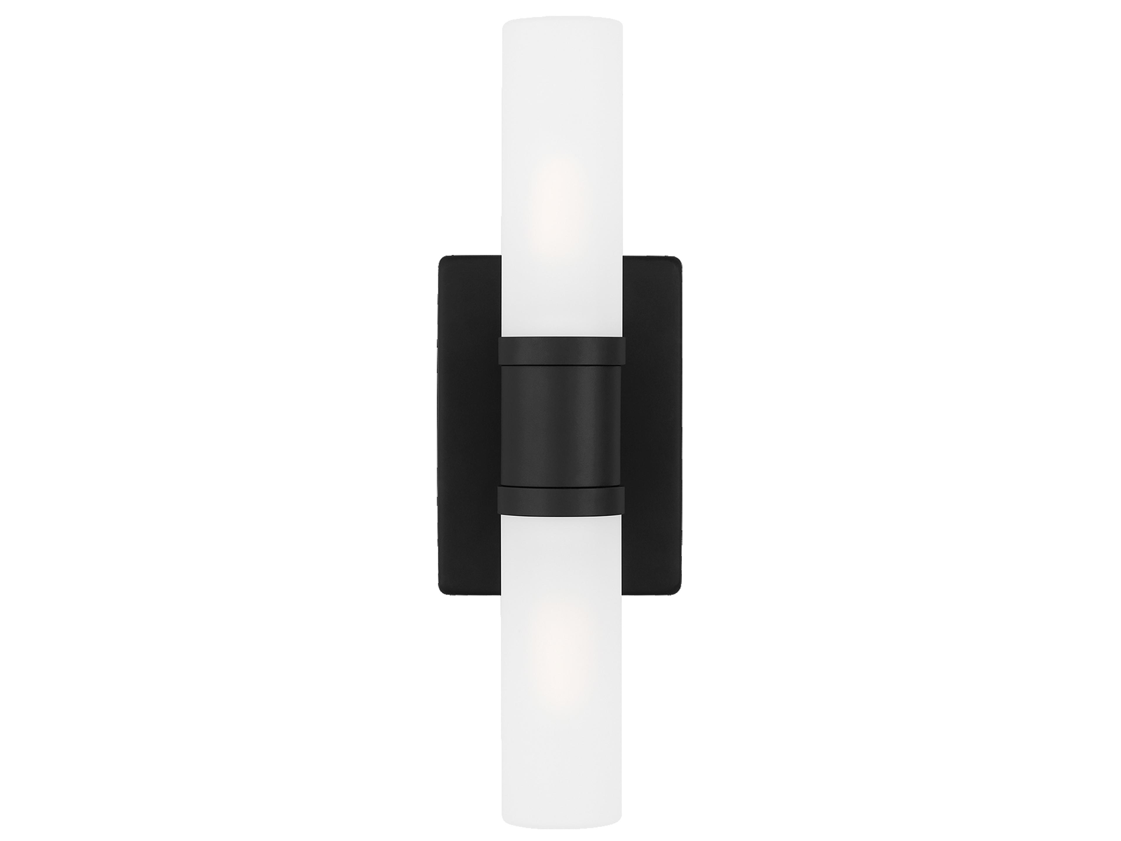 Visual Comfort Studio Keaton 2-Light Midnight Black Vanity Light