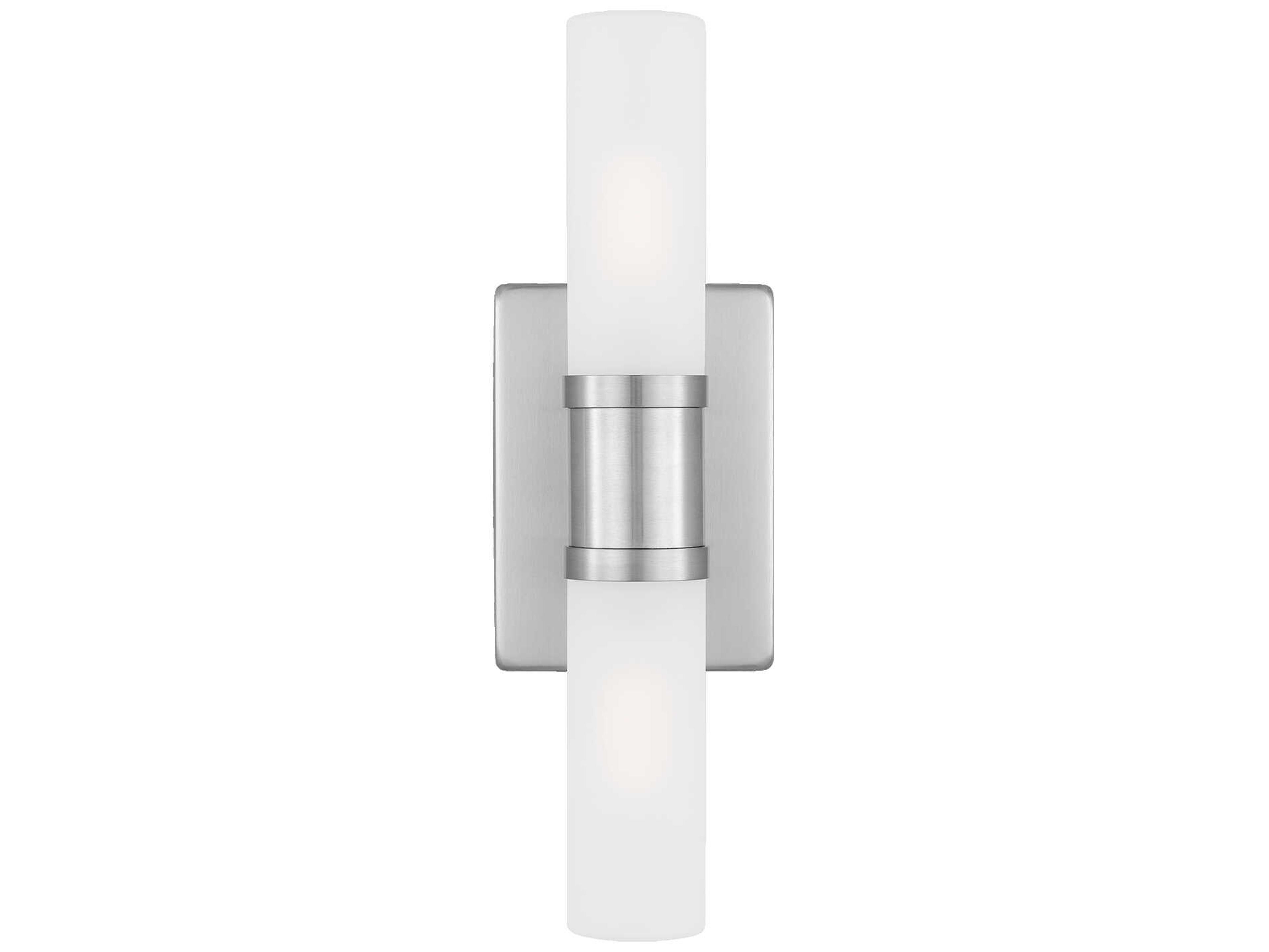 Visual Comfort Studio Keaton 2-Light Brushed Nickel Vanity Light