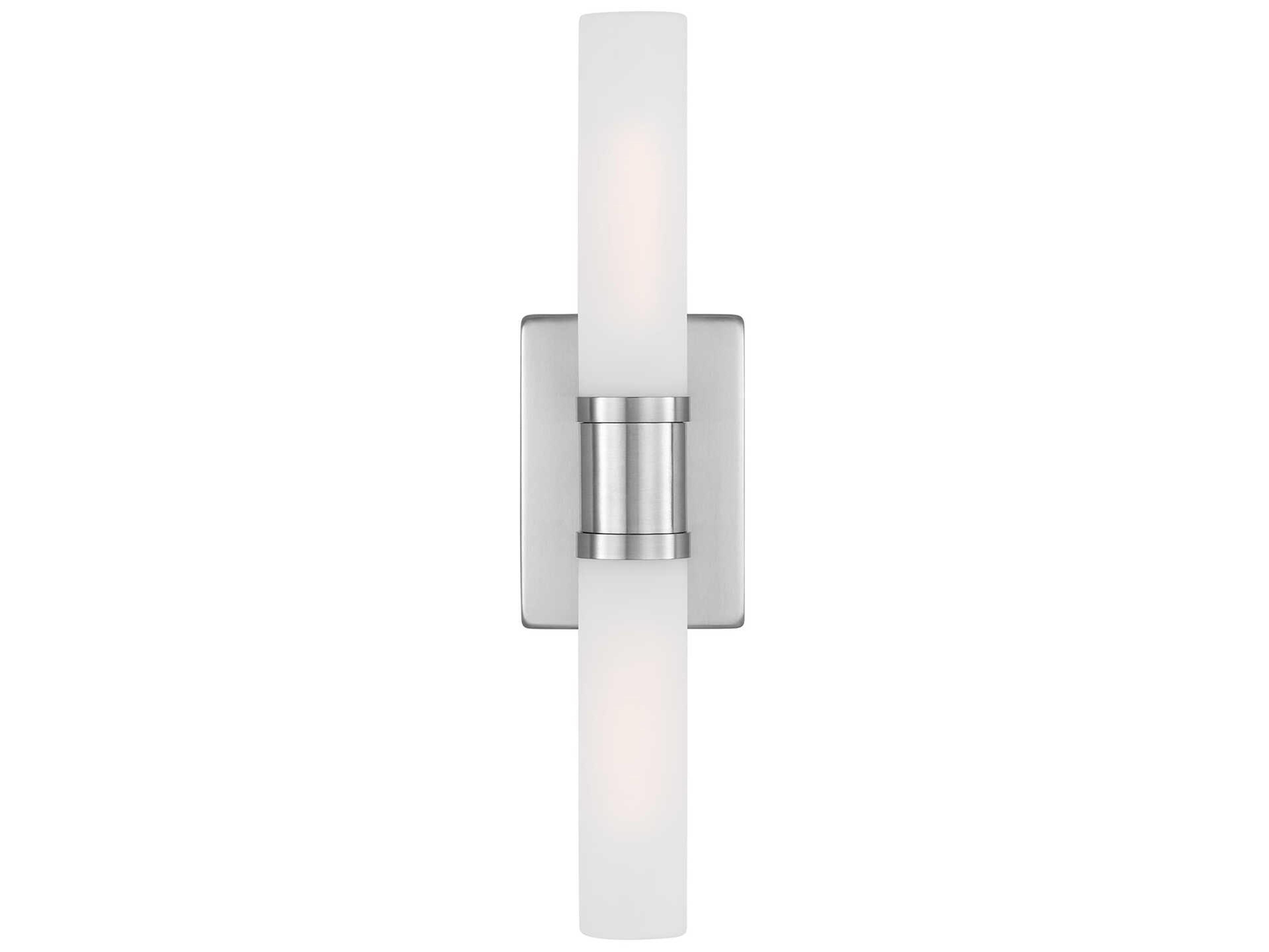 Visual Comfort Studio Keaton 2-Light Brushed Nickel Vanity Light