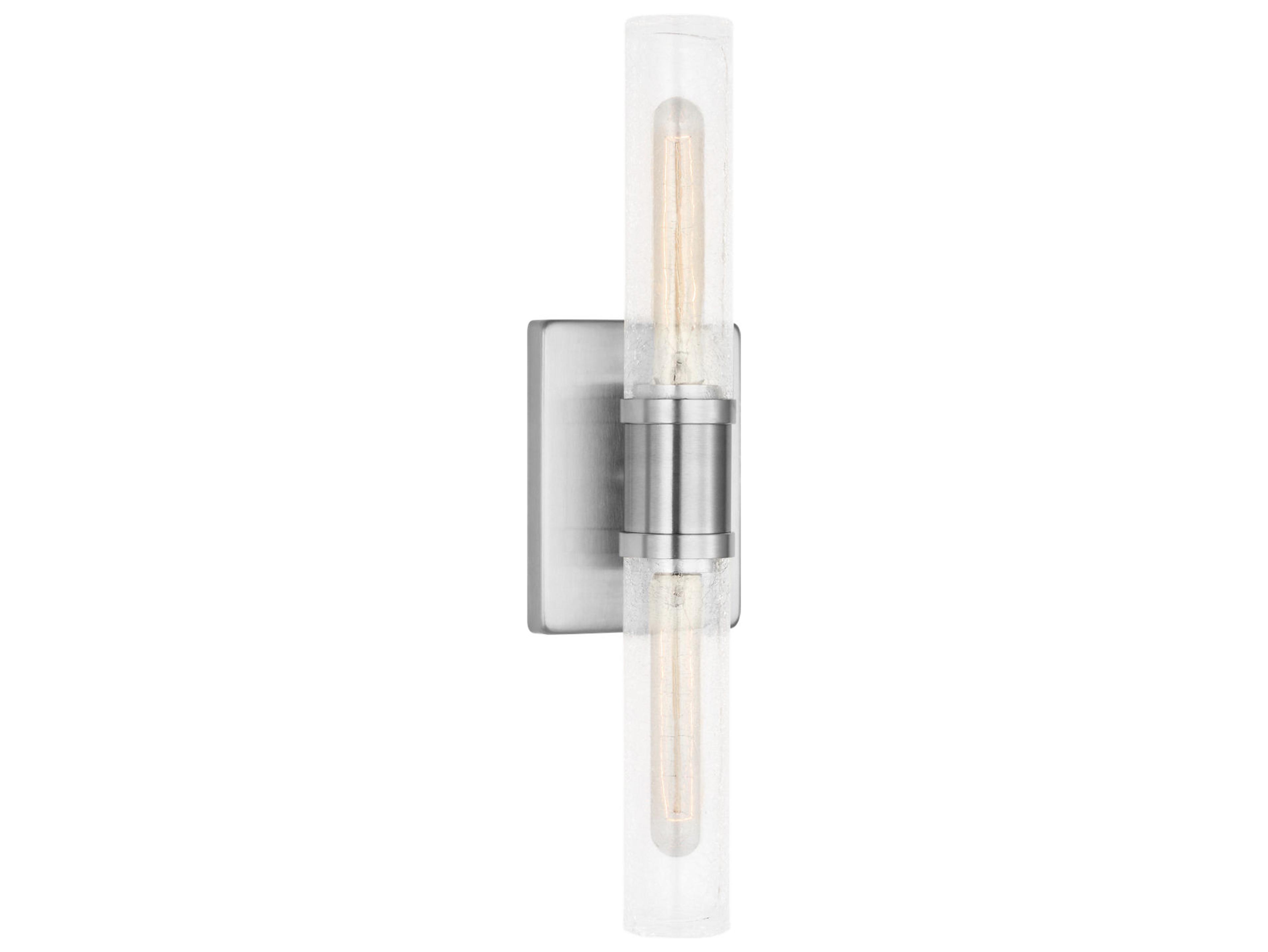 Visual Comfort Studio Keaton 2-Light Brushed Nickel Vanity Light