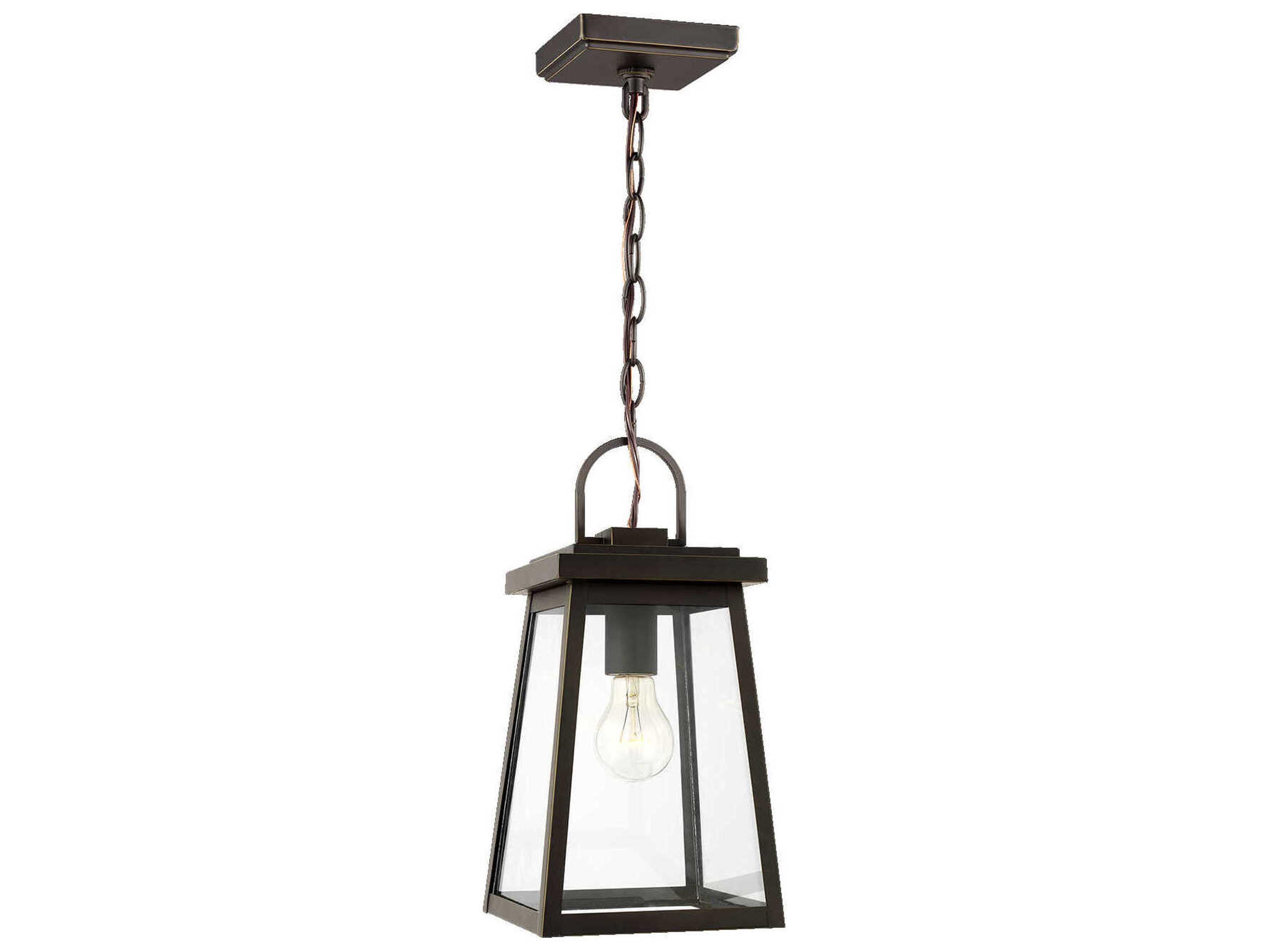 Visual Comfort Studio Founders 1 - Light Outdoor Hanging Light