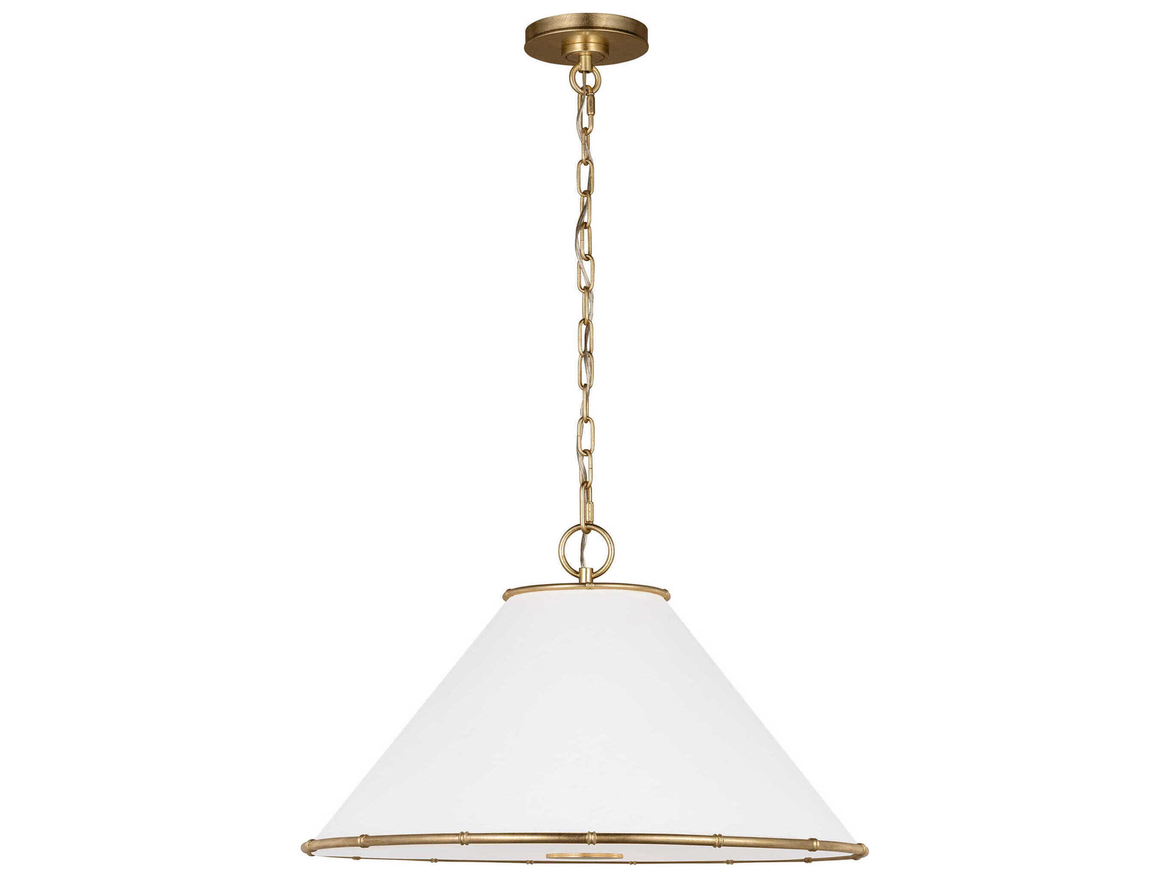 Visual Comfort Studio Aldric 2-Light Gild Gold Pendant