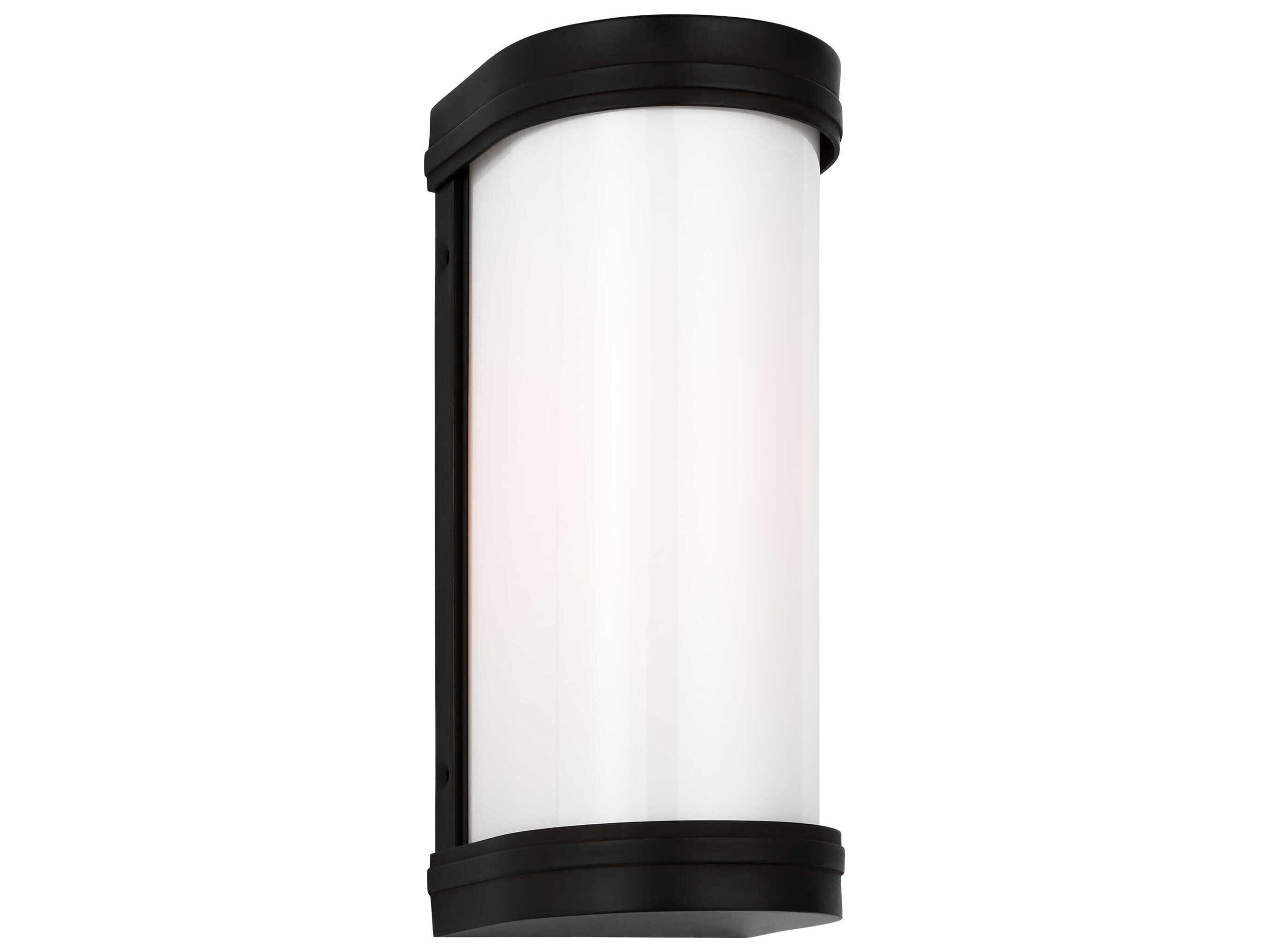 Visual Comfort Studio Ifran 1-Light Aged Iron Black Wall Sconce