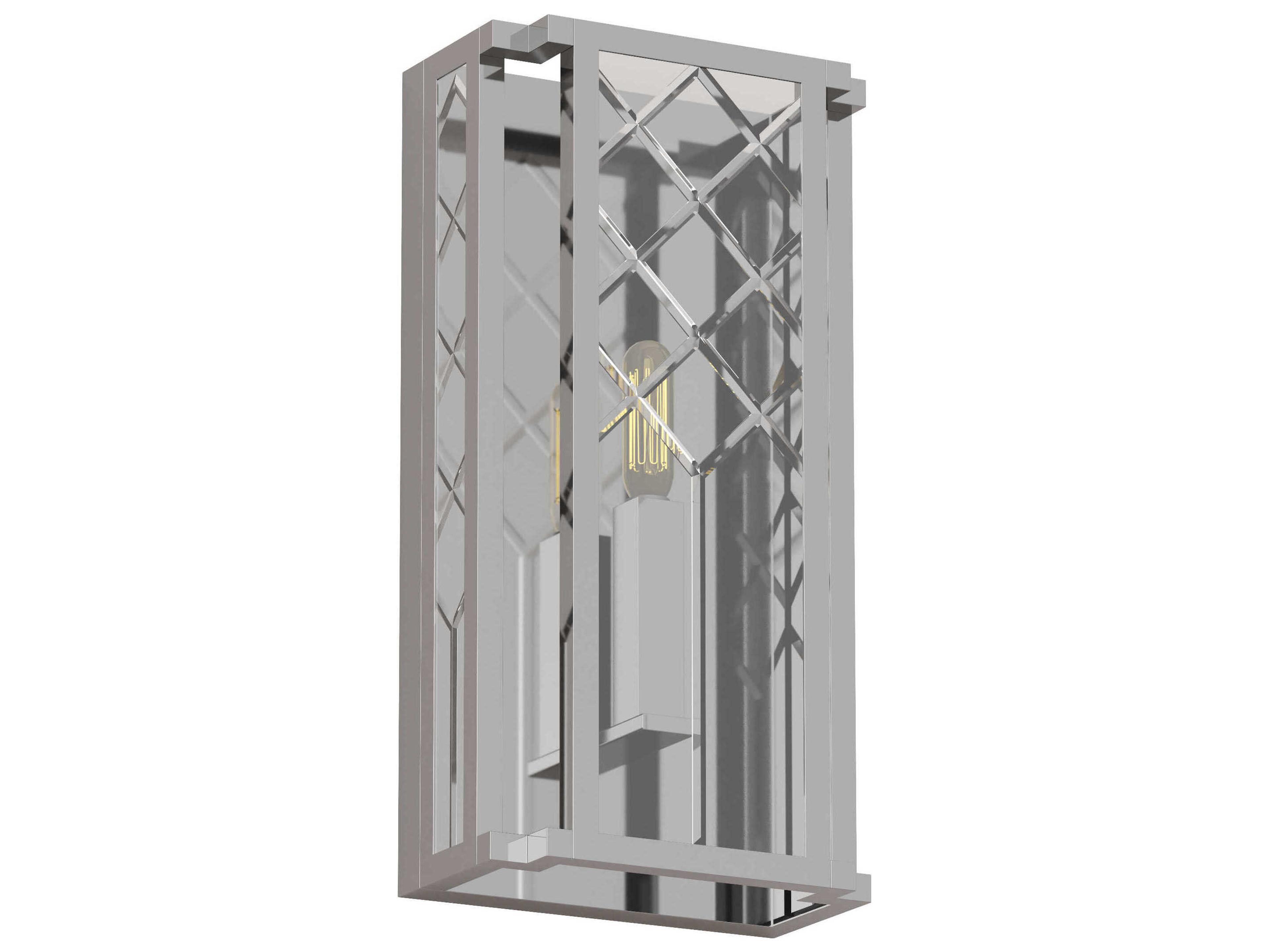 Visual Comfort Studio Erro 1-Light Polished Nickel Wall Sconce