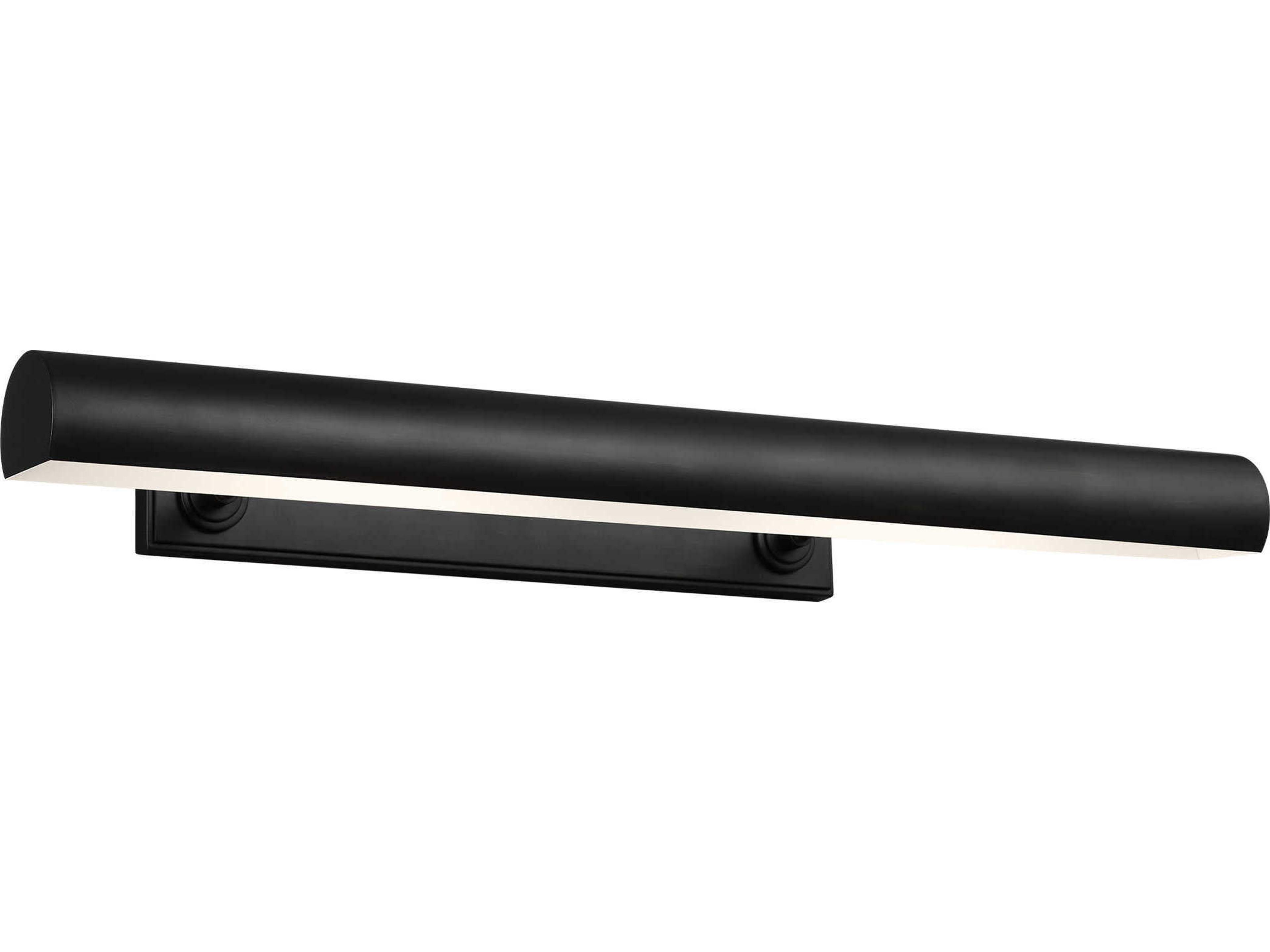 Visual Comfort Studio Kenyon 2-Light Aged Iron Black Picture Light