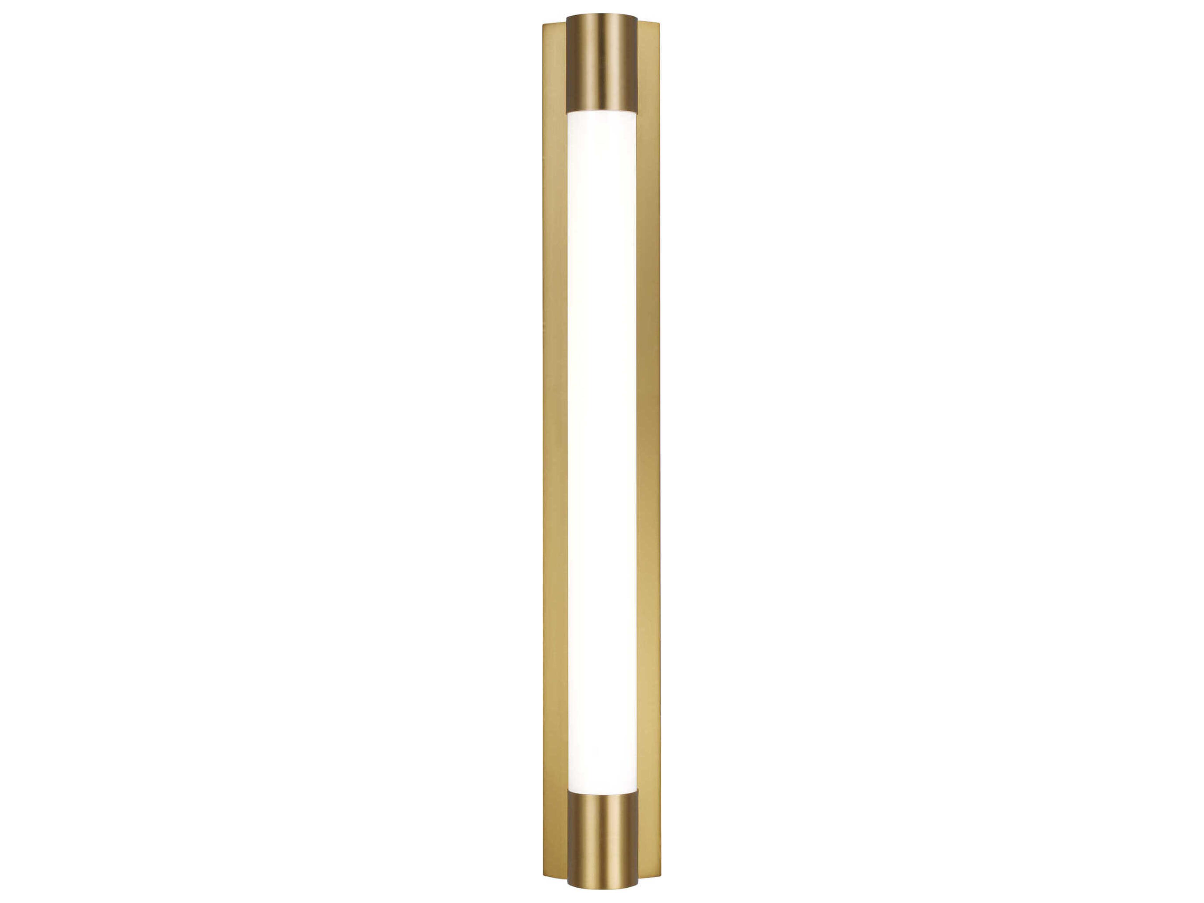 Visual Comfort Studio Loring 1-Light Burnished Brass Wall Sconce