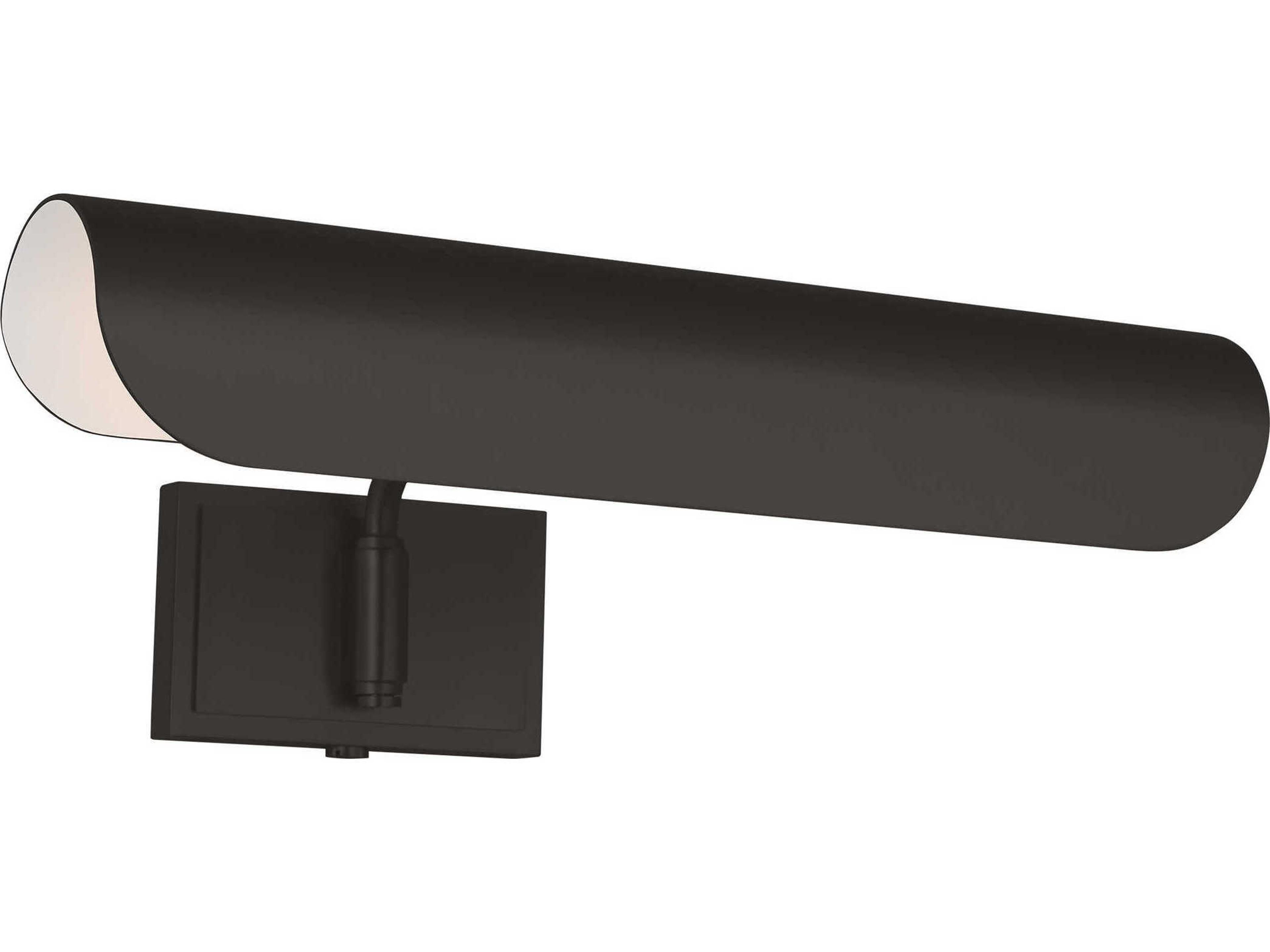 Visual Comfort Studio Hull 2-Light Aged Iron Black Picture Light