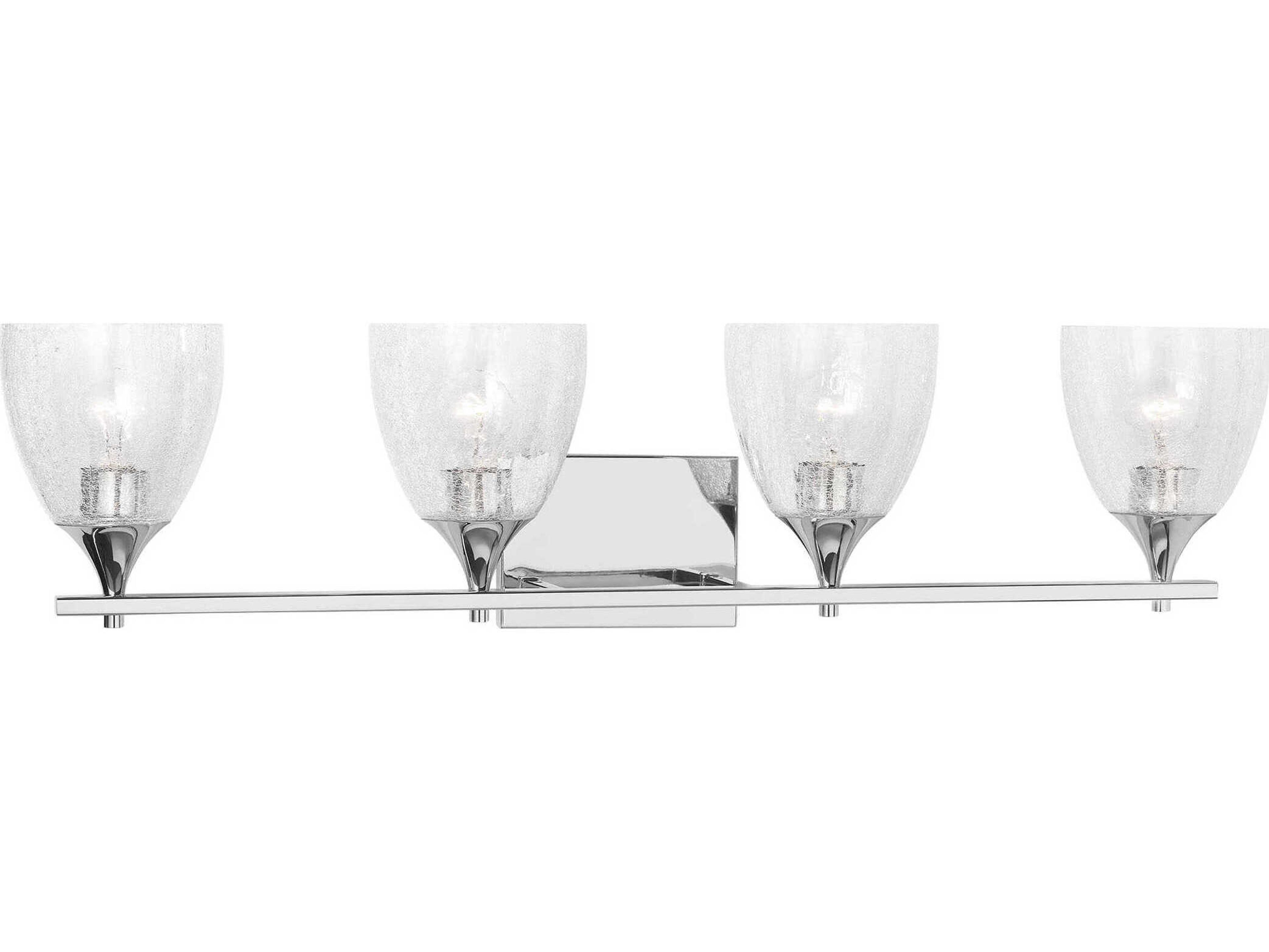 Visual Comfort Studio Toffino 4-Light Chrome Vanity Light