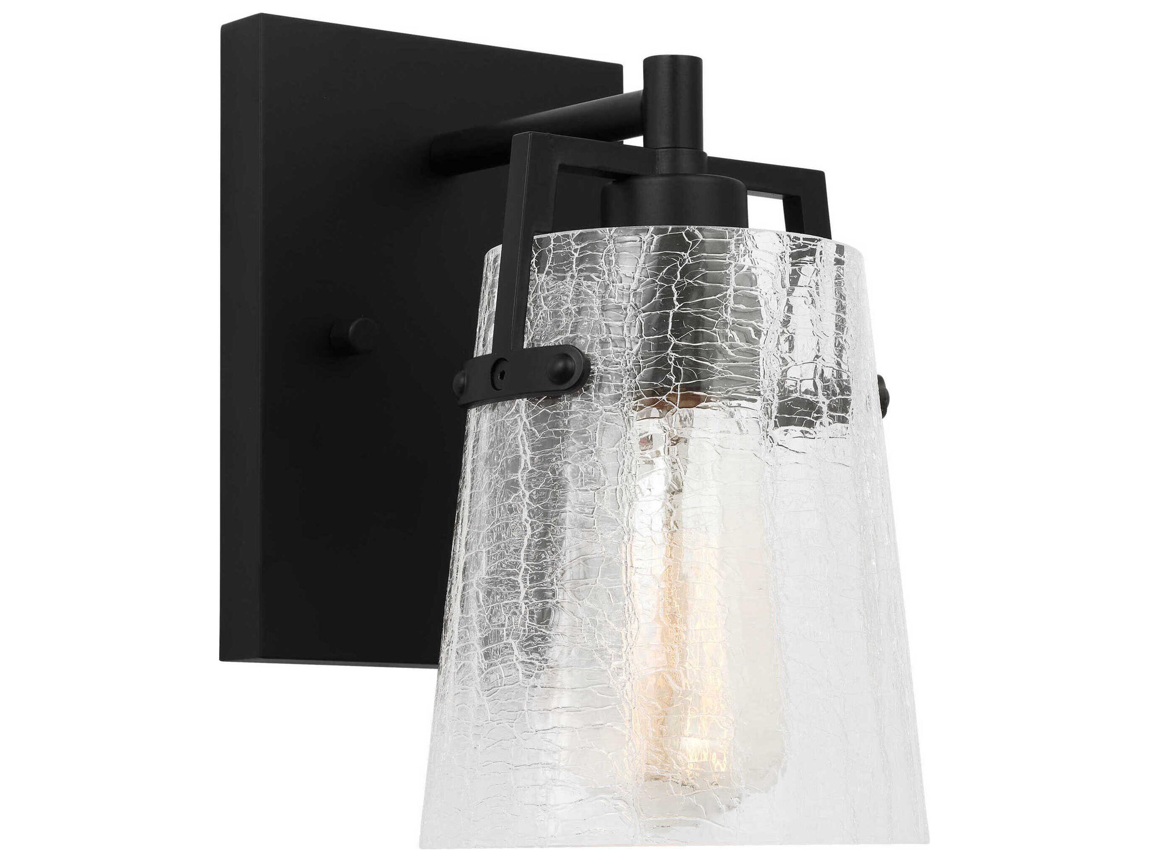 Visual Comfort Studio Crofton 1-Light Midnight Black Wall Sconce