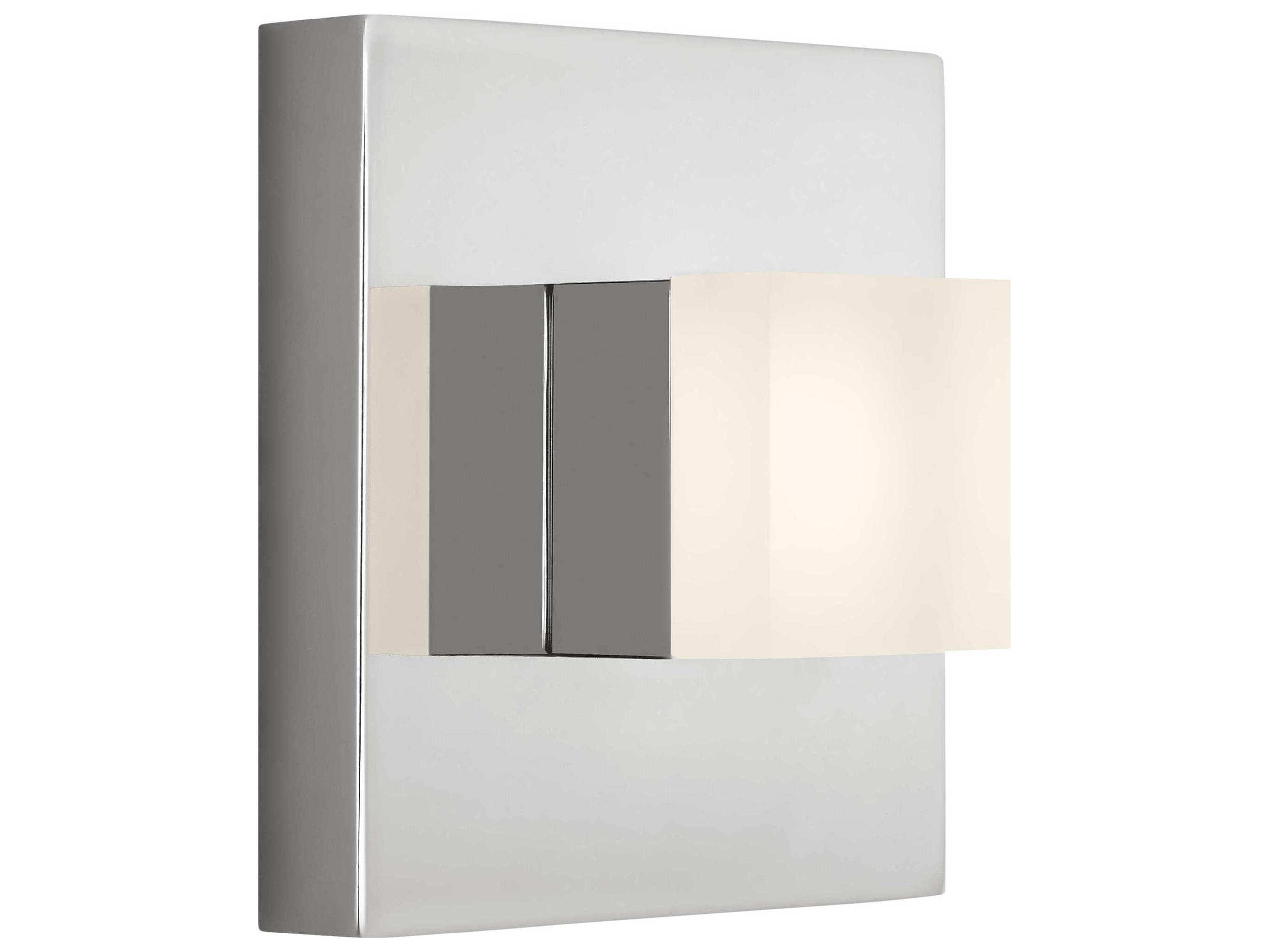 Visual Comfort Studio Brander 1-Light Chrome Wall Sconce