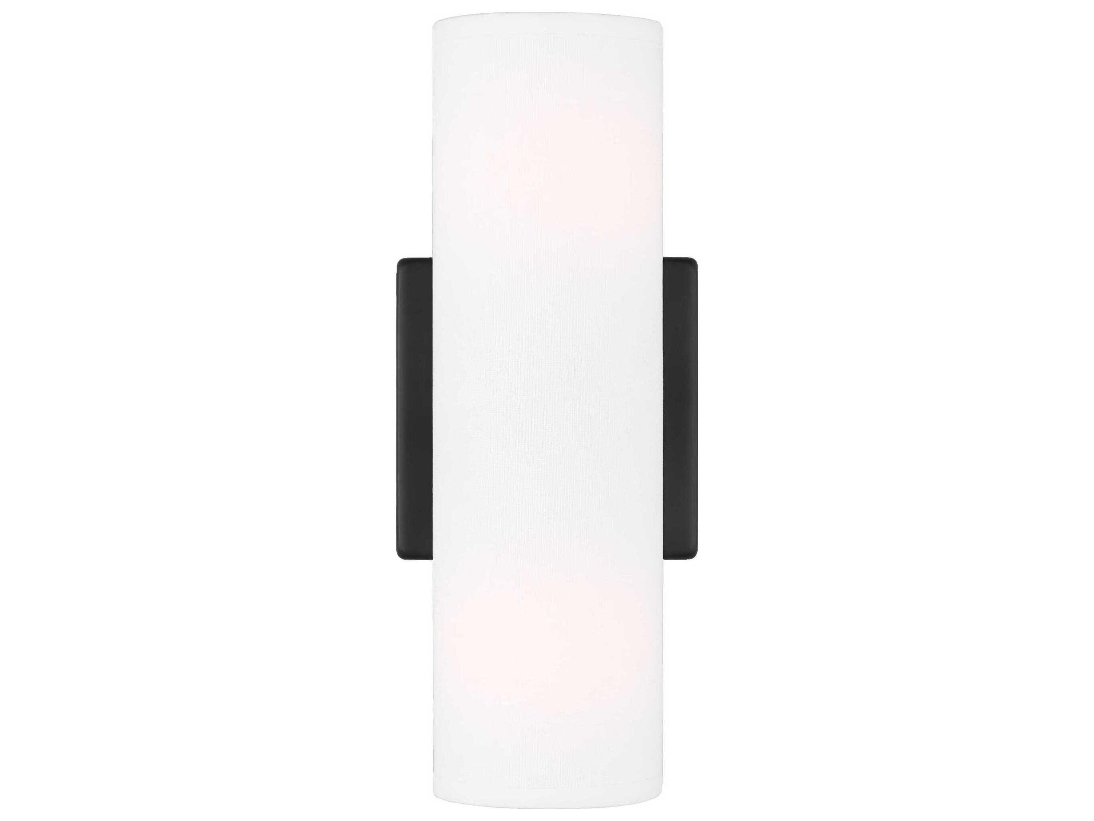 Visual Comfort Studio Capalino 2-Light Midnight Black Wall Sconce