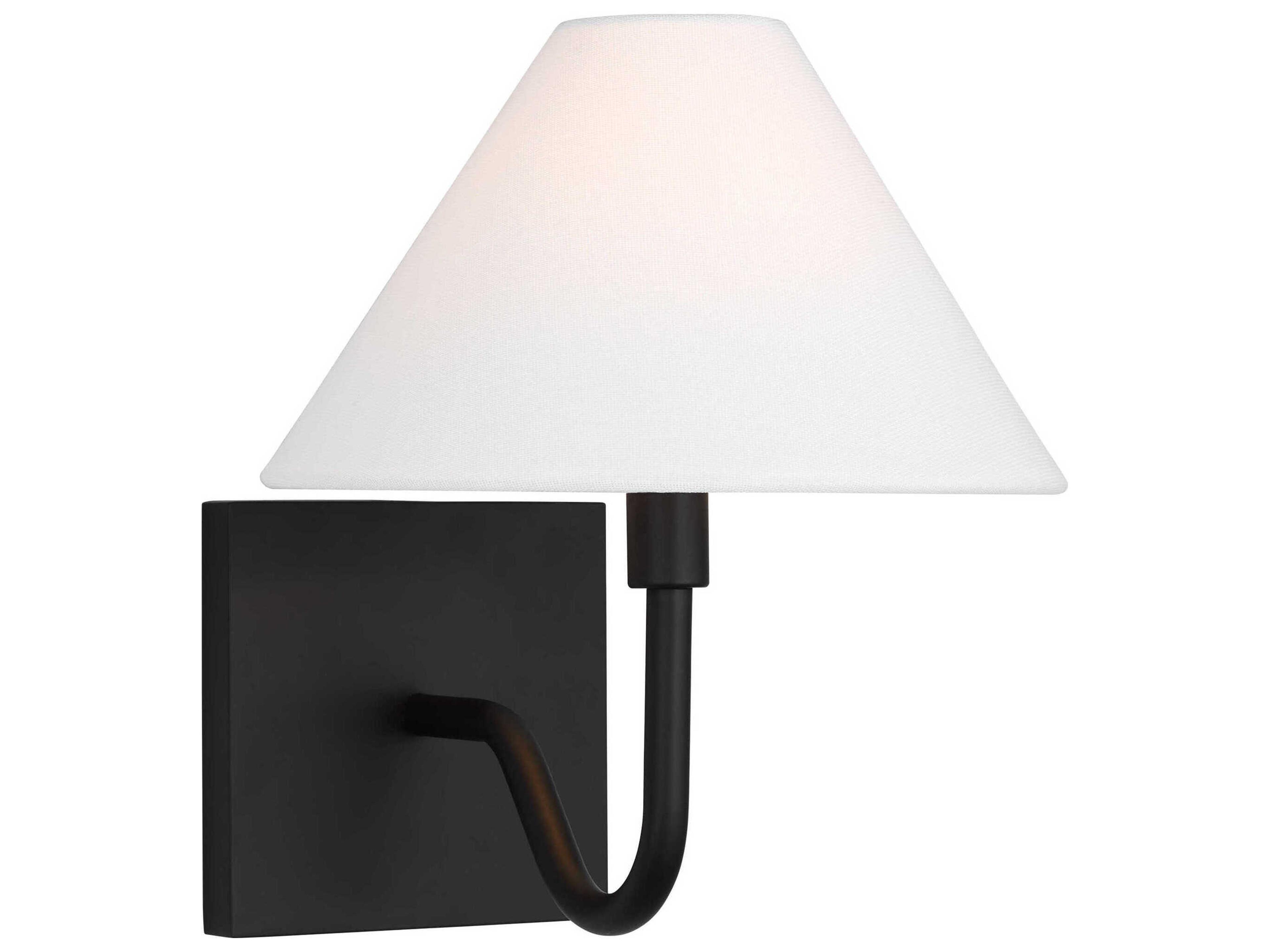 Visual Comfort Studio Eldon 1-Light Midnight Black Wall Sconce