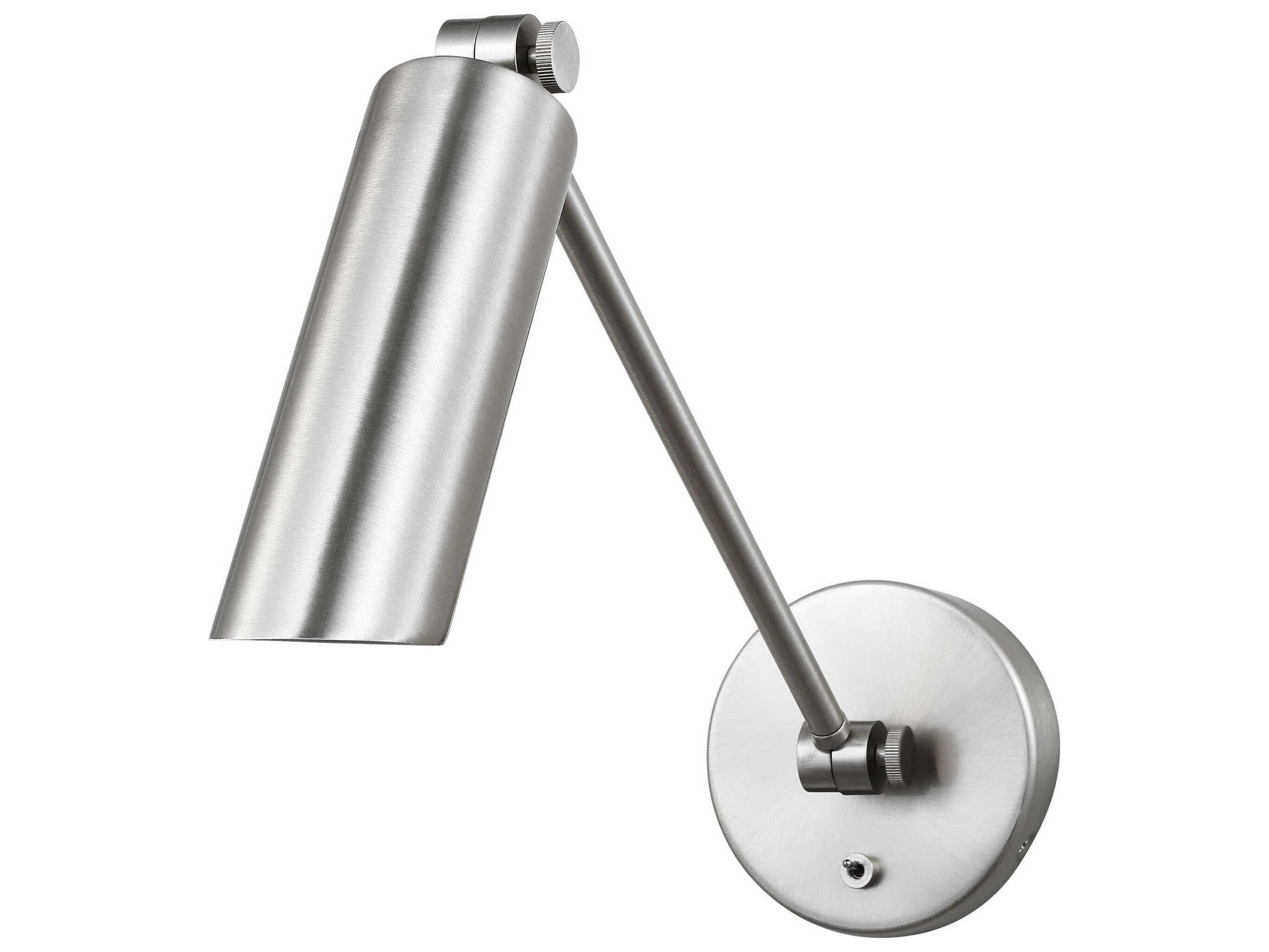 Visual Comfort Studio Frasar 1-Light Brushed Nickel Swing Wall Sconce