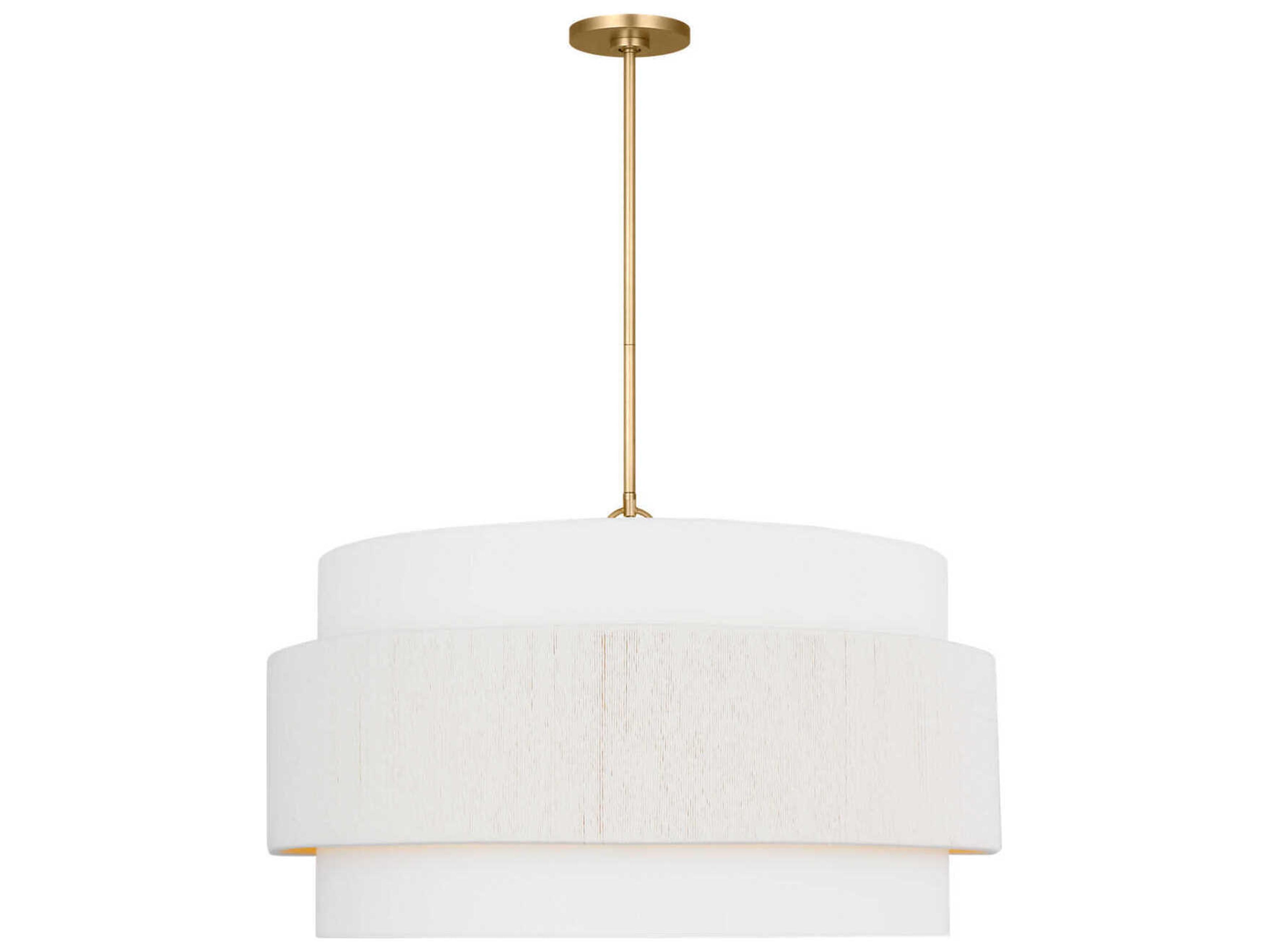 Visual Comfort Studio Belaro 6-Light Gild Gold Pendant