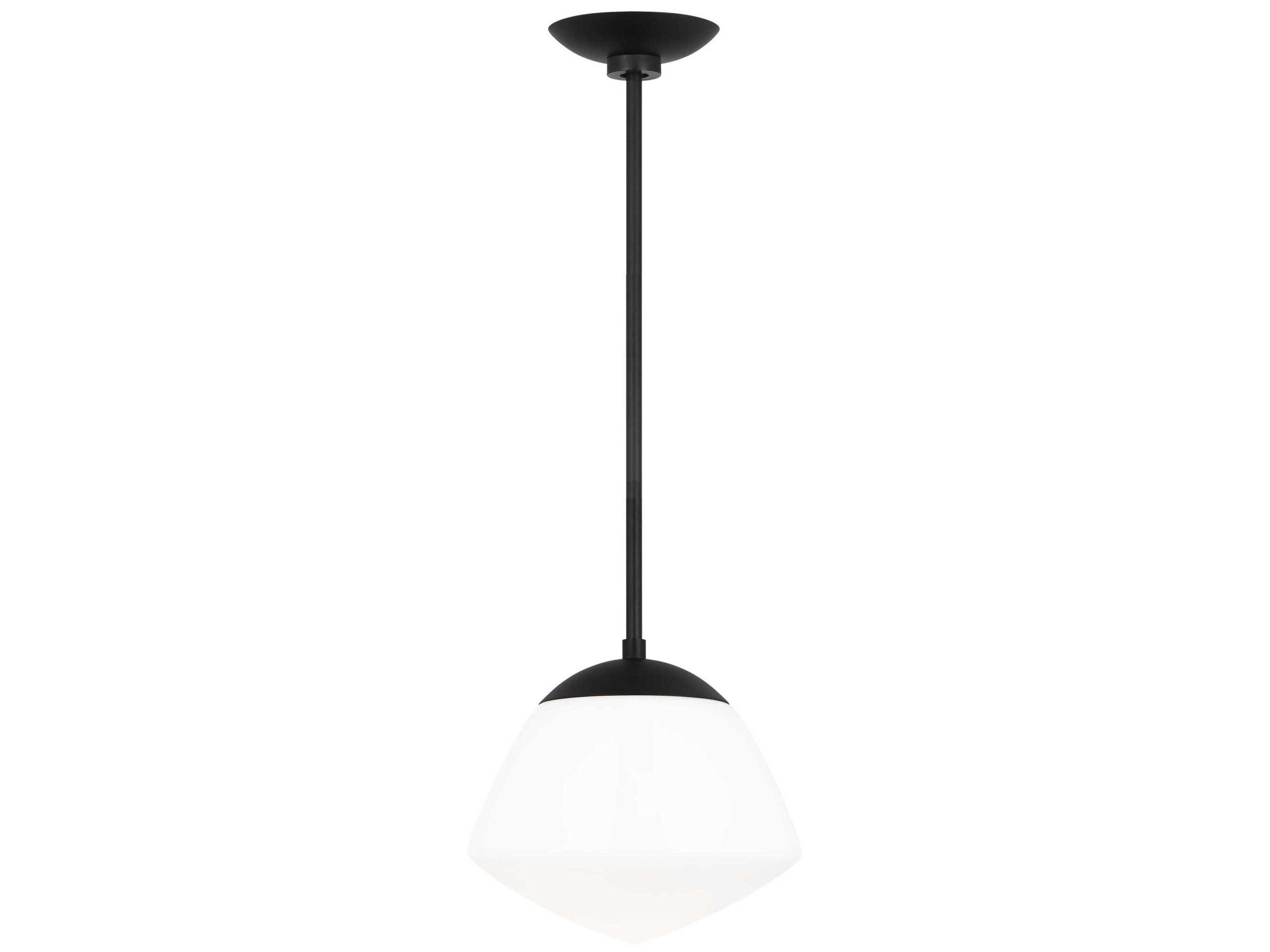 Visual Comfort Studio Milne 1-Light Midnight Black Pendant