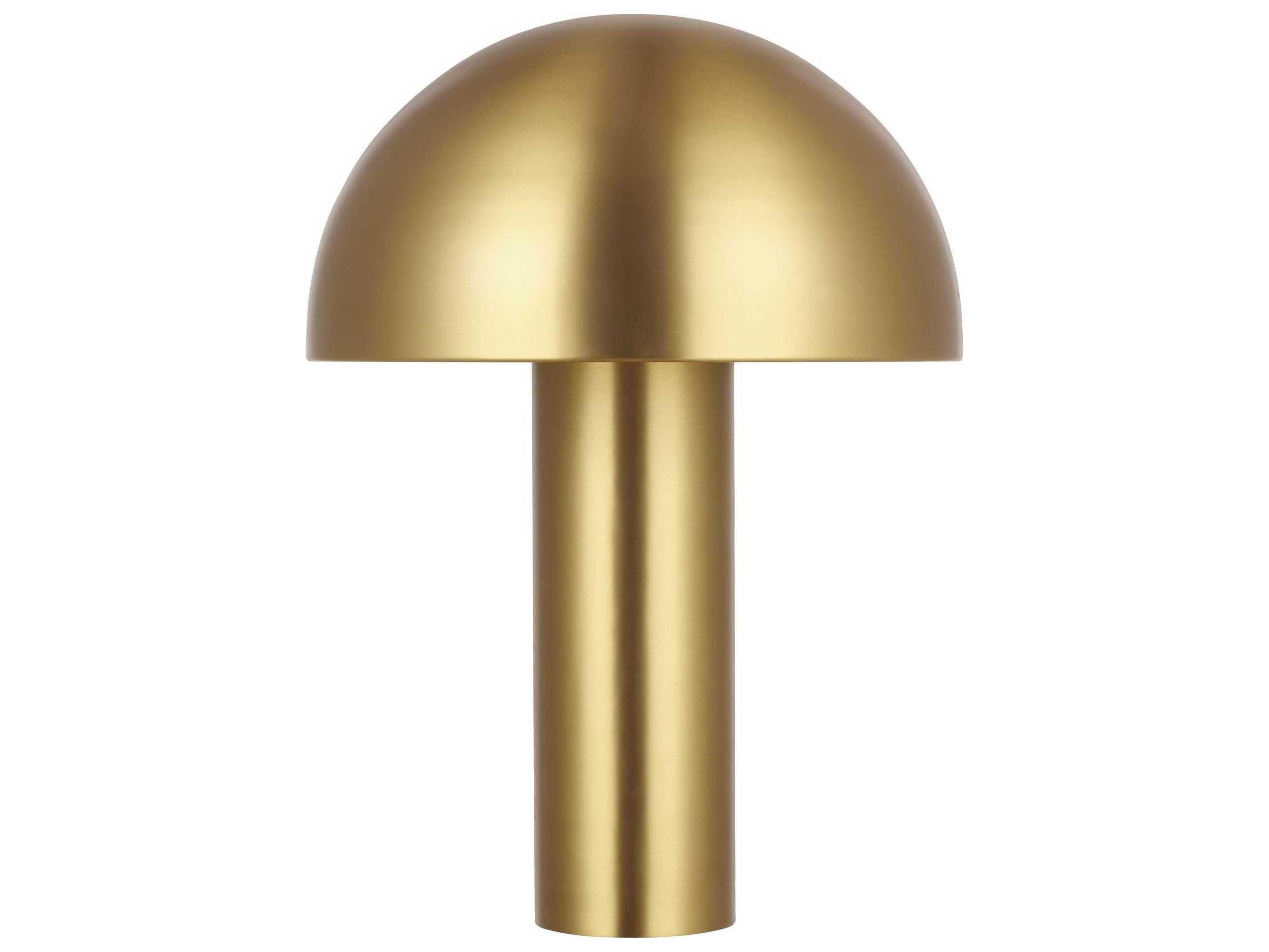 Visual Comfort Studio Cotra Burnished Brass Steel Table Lamp