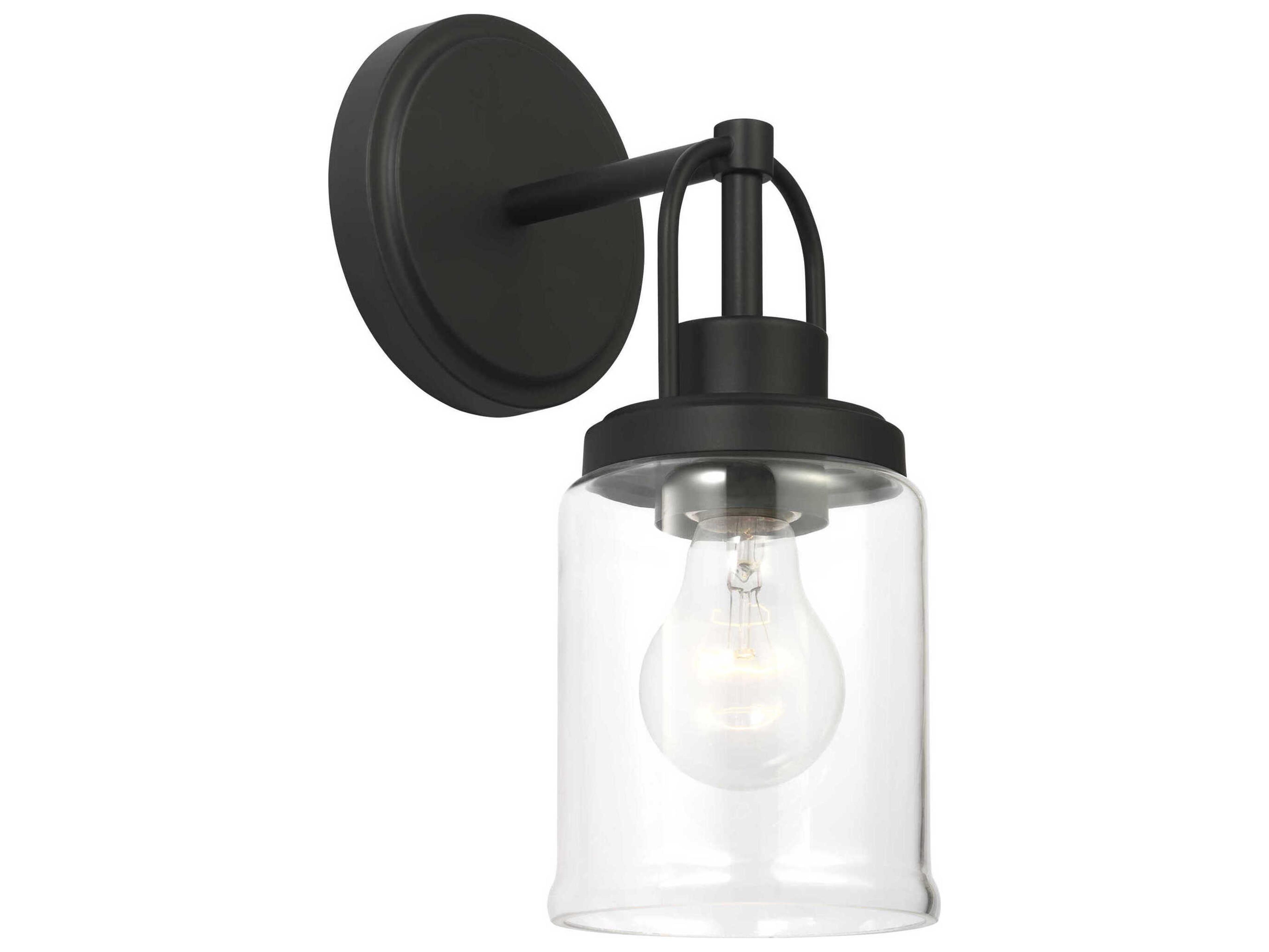 Visual Comfort Studio Anders 1-Light Midnight Black Wall Sconce