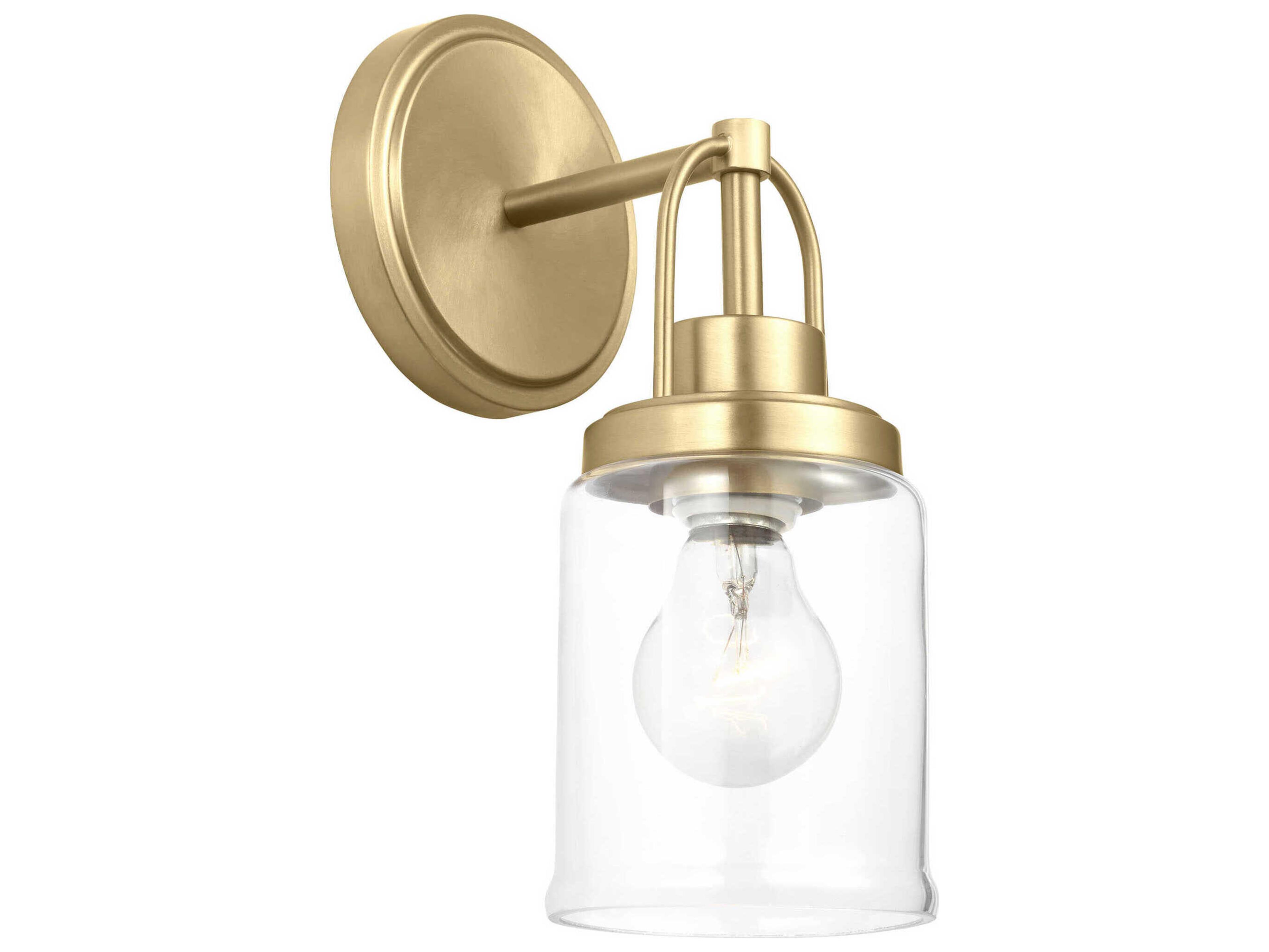 Visual Comfort Studio Anders 1-Light Satin Brass Wall Sconce