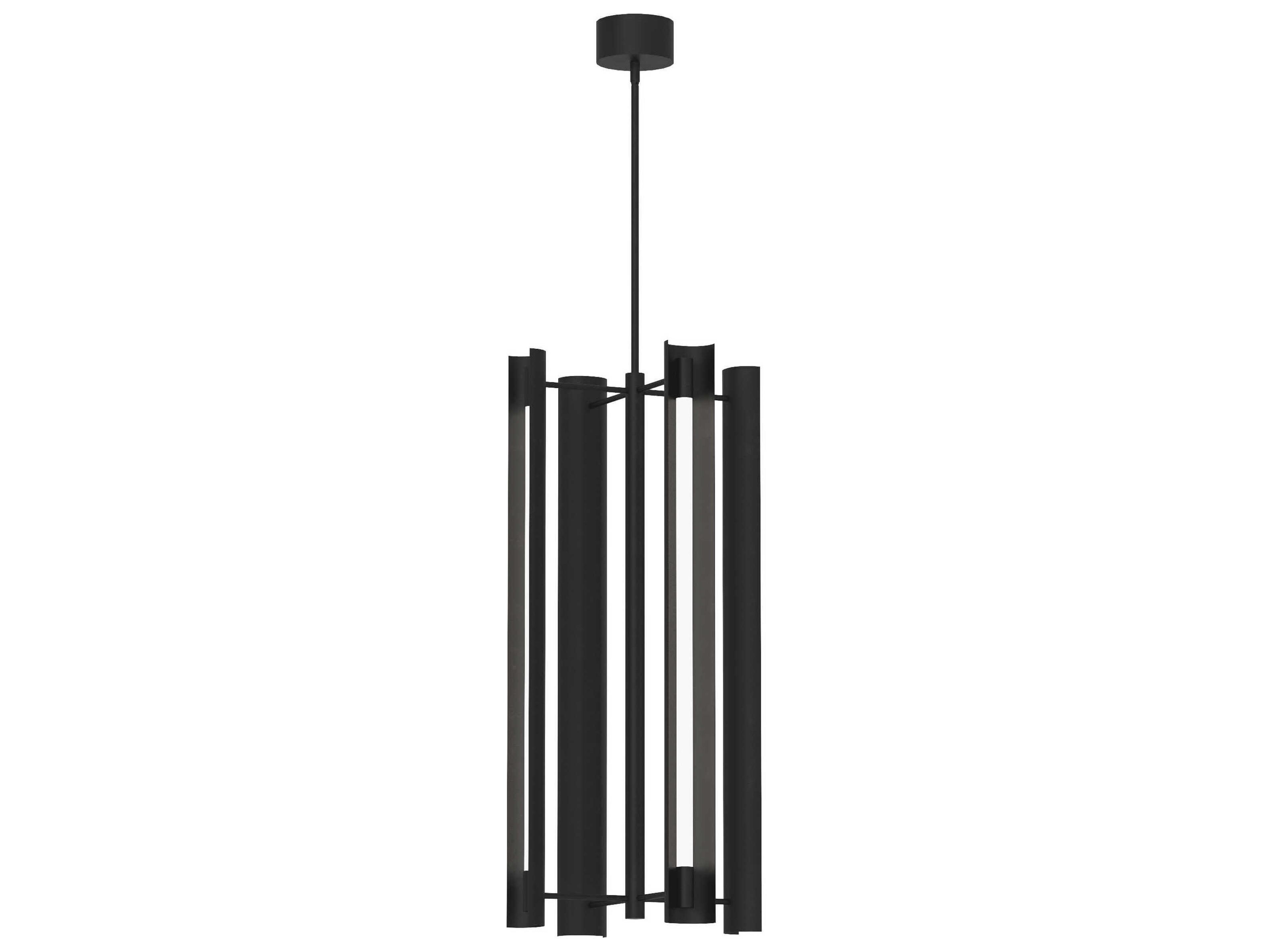 Visual Comfort Studio Carson 1-Light Midnight Black Linear Pendant