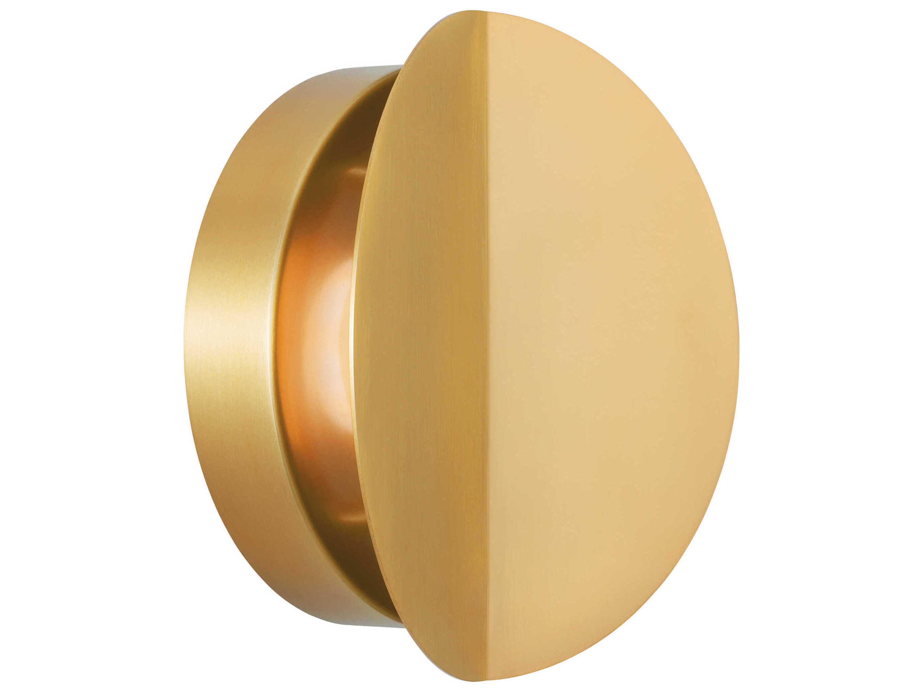 Visual Comfort Studio Dottie 1-Light Burnished Brass Wall Sconce