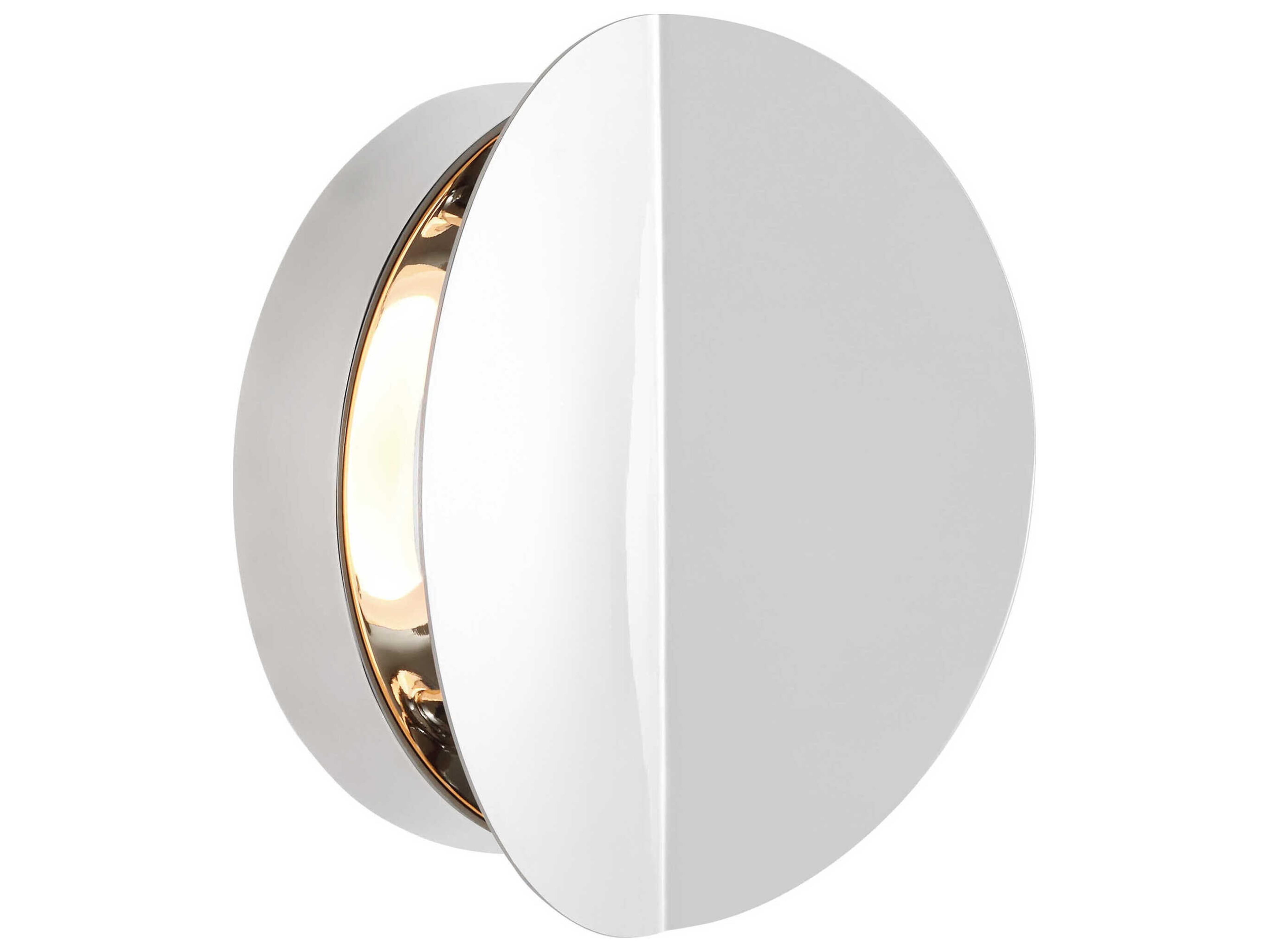 Visual Comfort Studio Dottie 1-Light Polished Nickel Wall Sconce