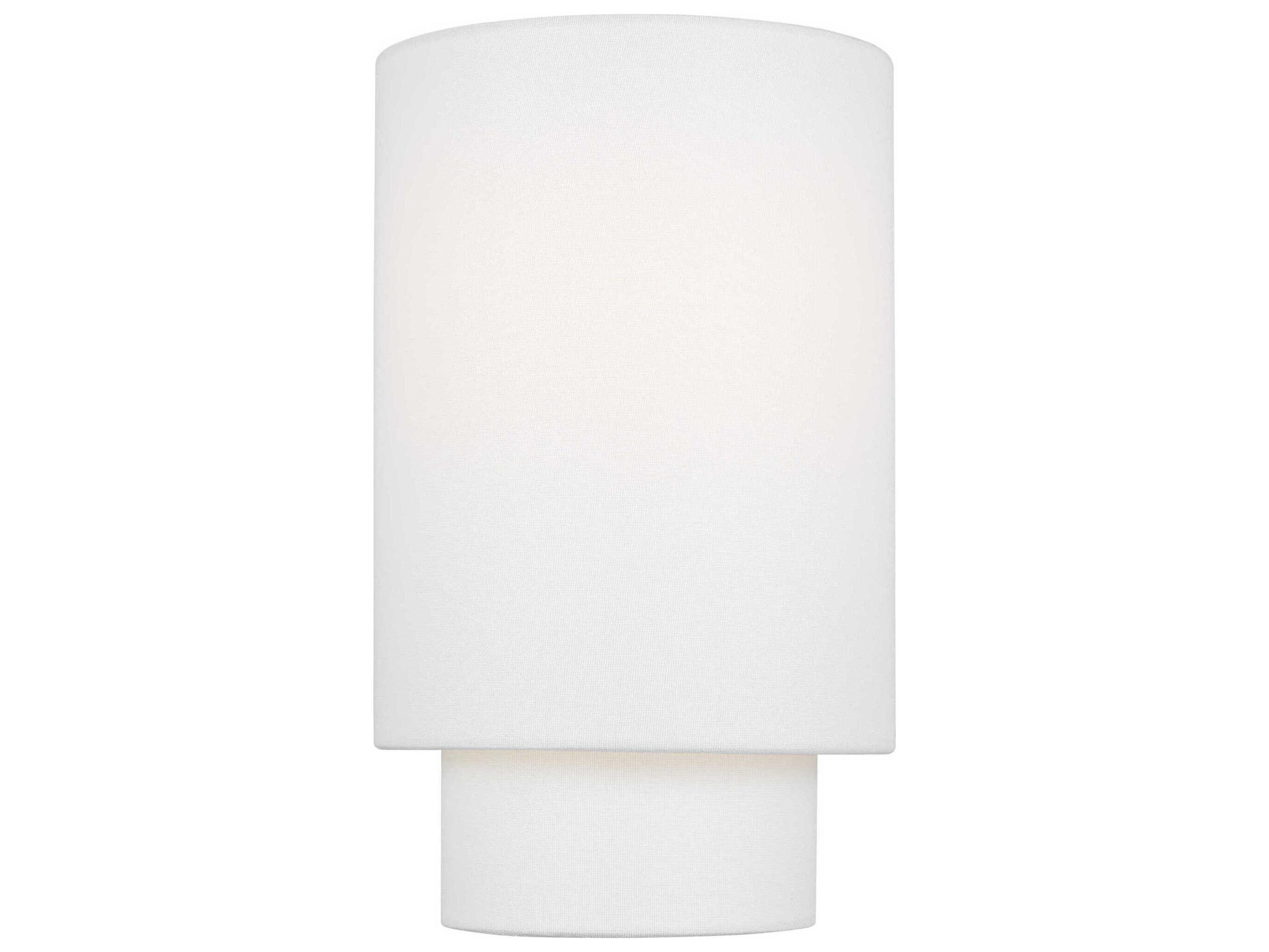 Visual Comfort Studio Sawyer 2-Light Polished Nickel Wall Sconce