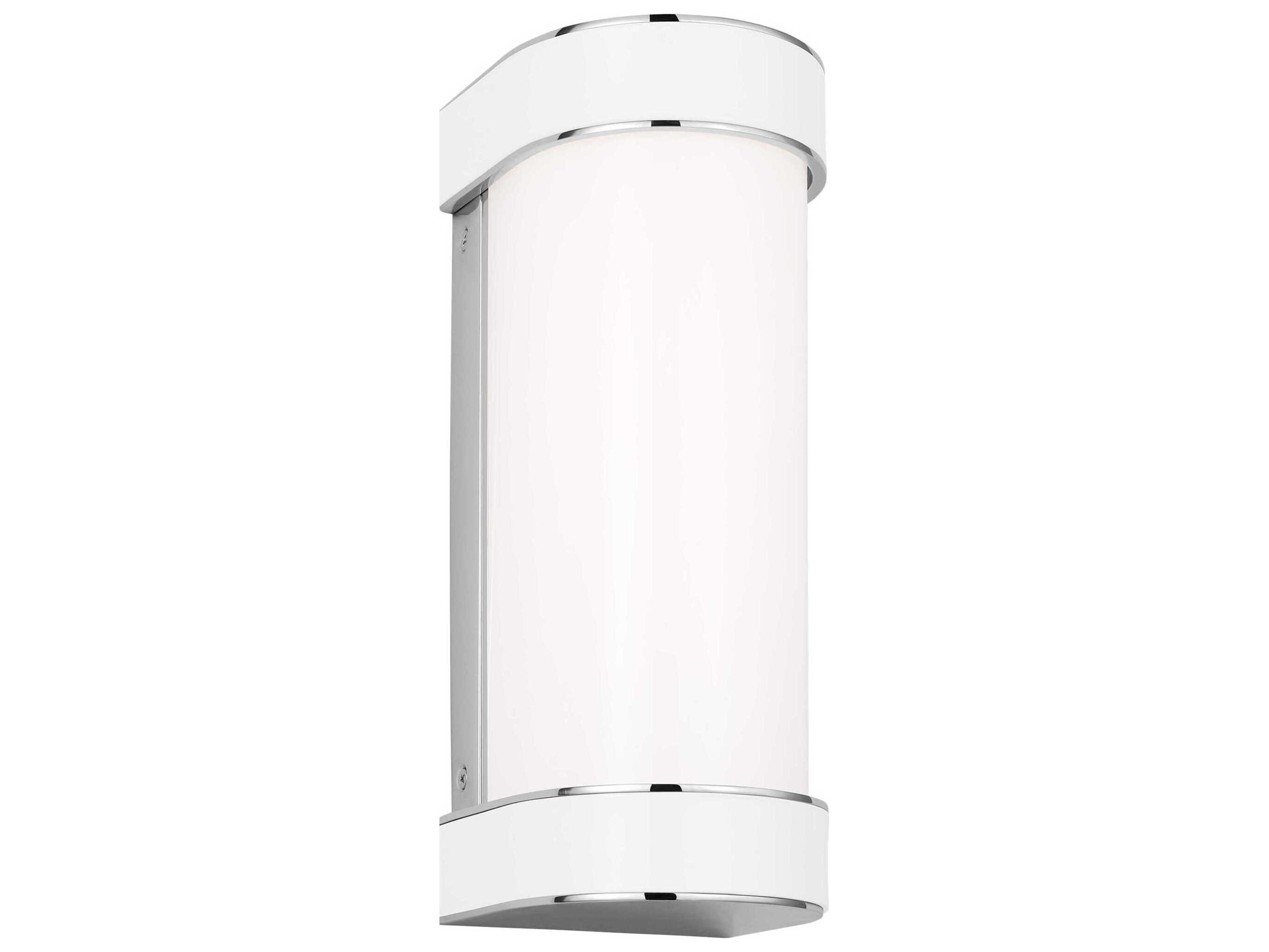 Visual Comfort Studio Monroe 1-Light Polished Nickel Vanity Light