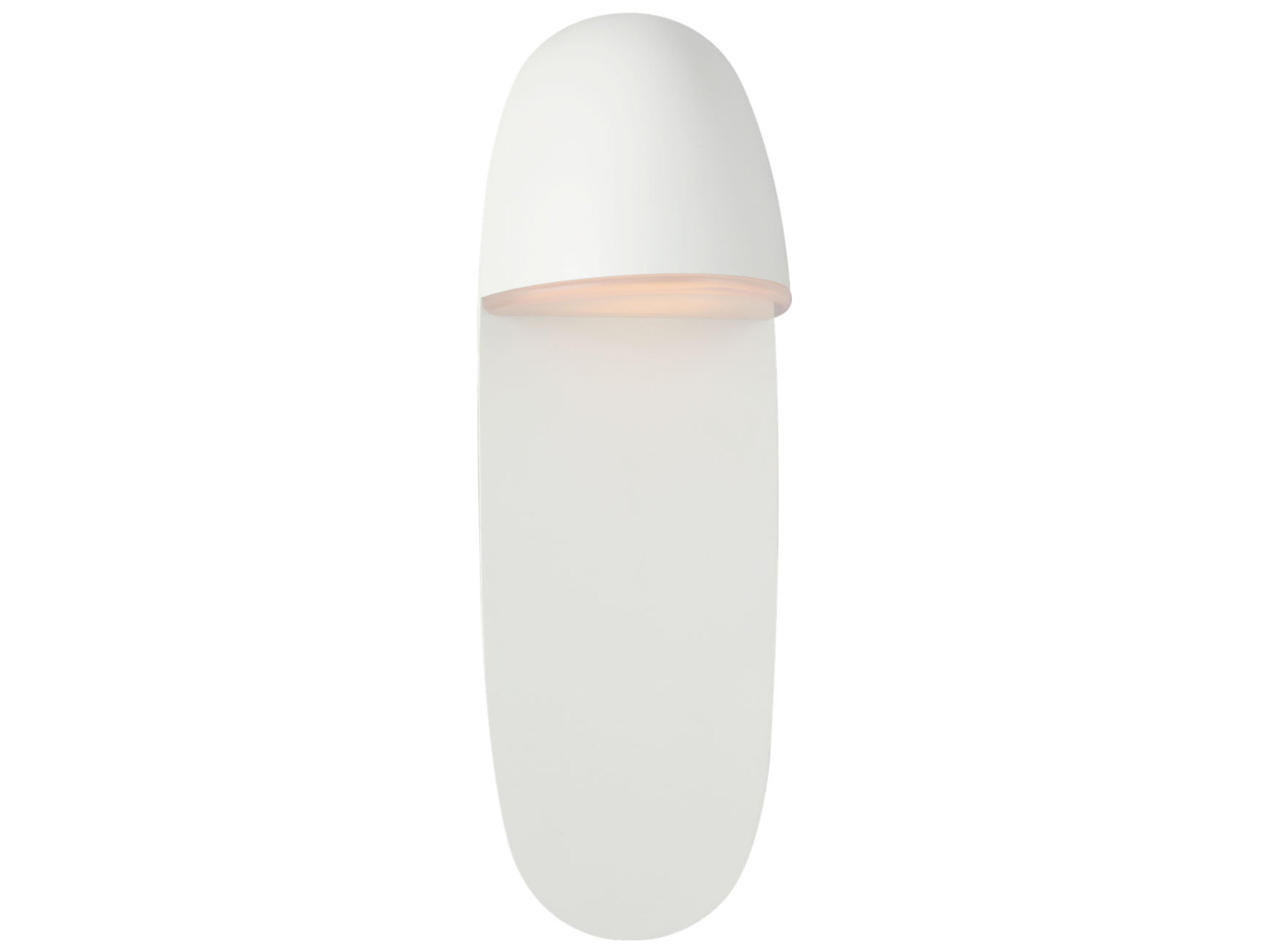 Visual Comfort Studio Axel Matte White Wall Sconce