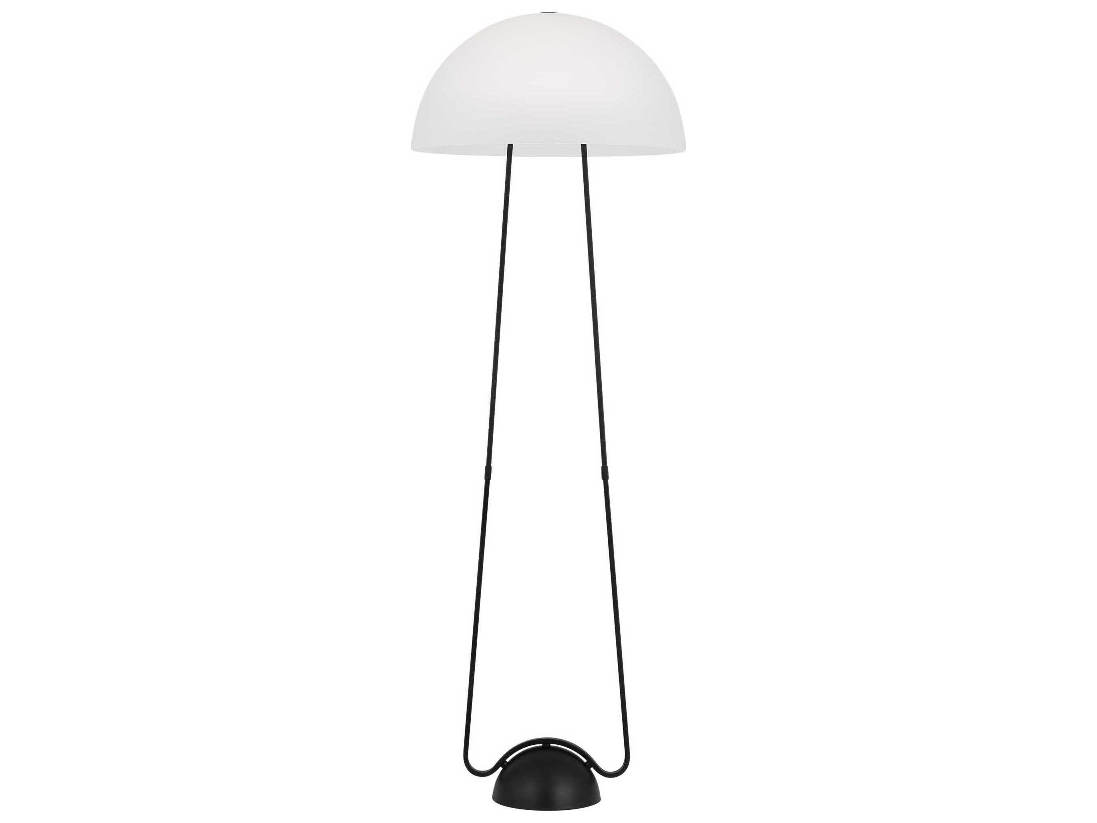 Visual Comfort Studio Nido Midnight Black Floor Lamp