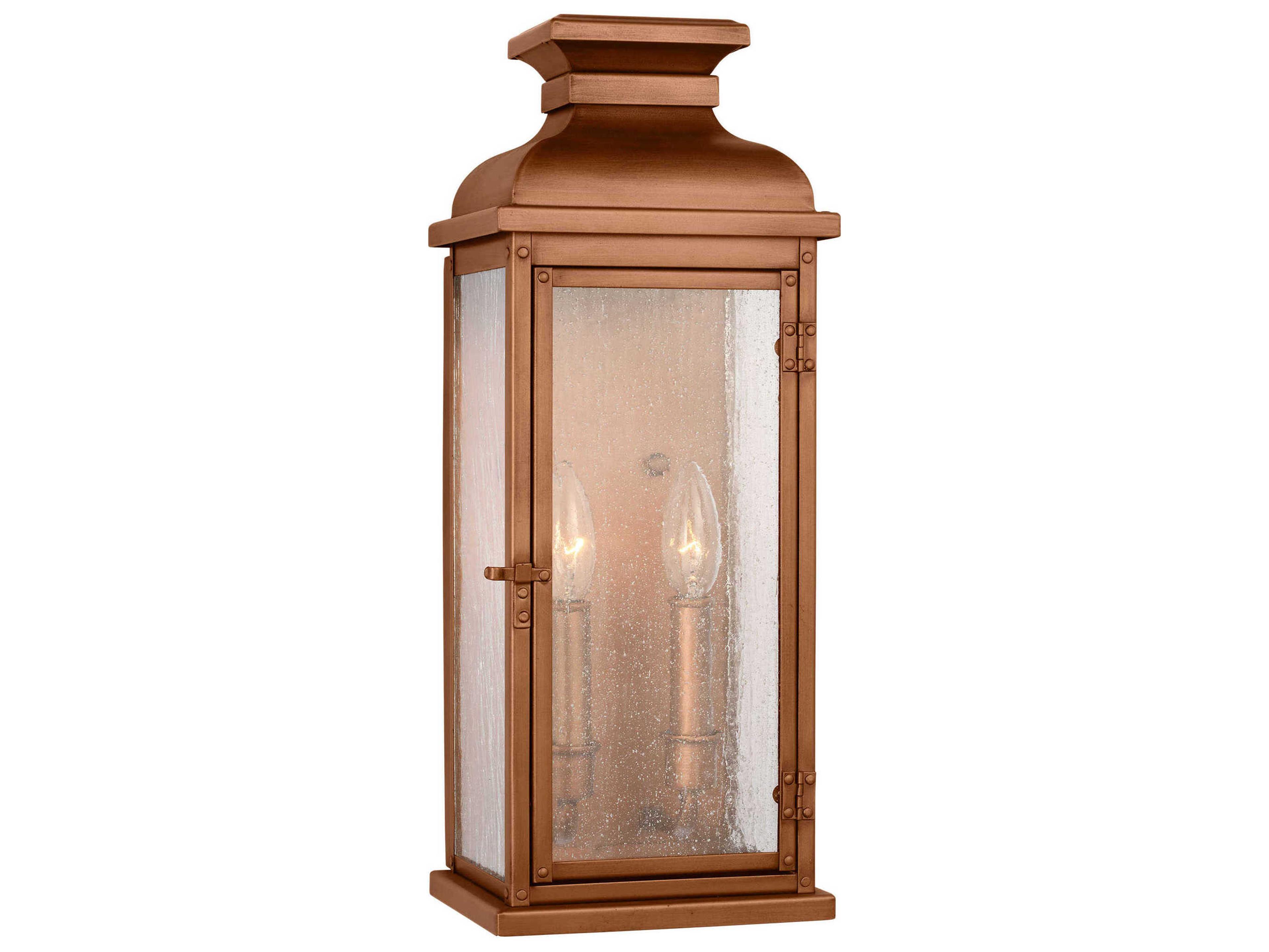 Visual Comfort Studio Pediment 2-Light Outdoor Wall Light