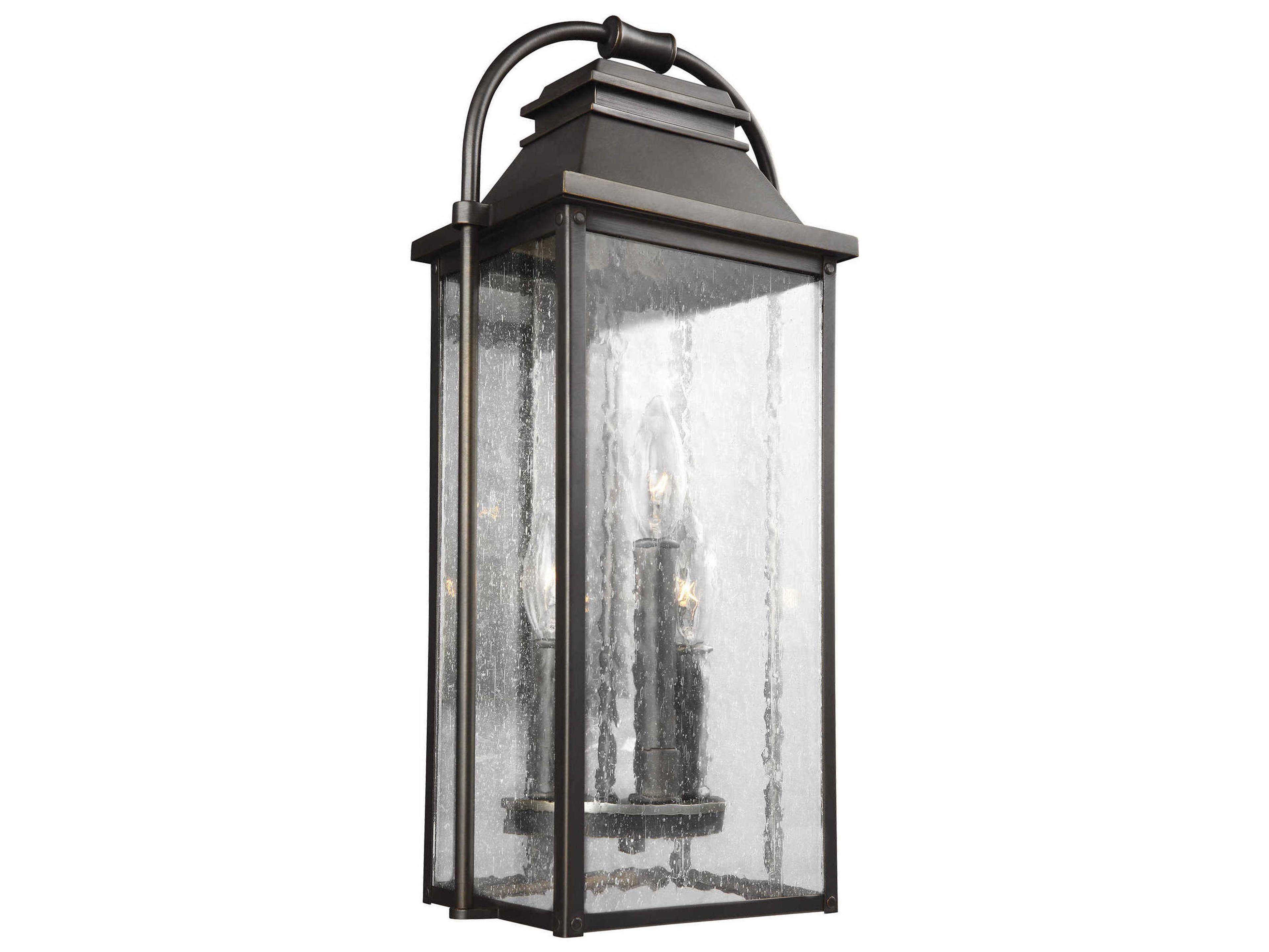 Visual Comfort Studio Wellsworth 3 - Light Outdoor Wall Light