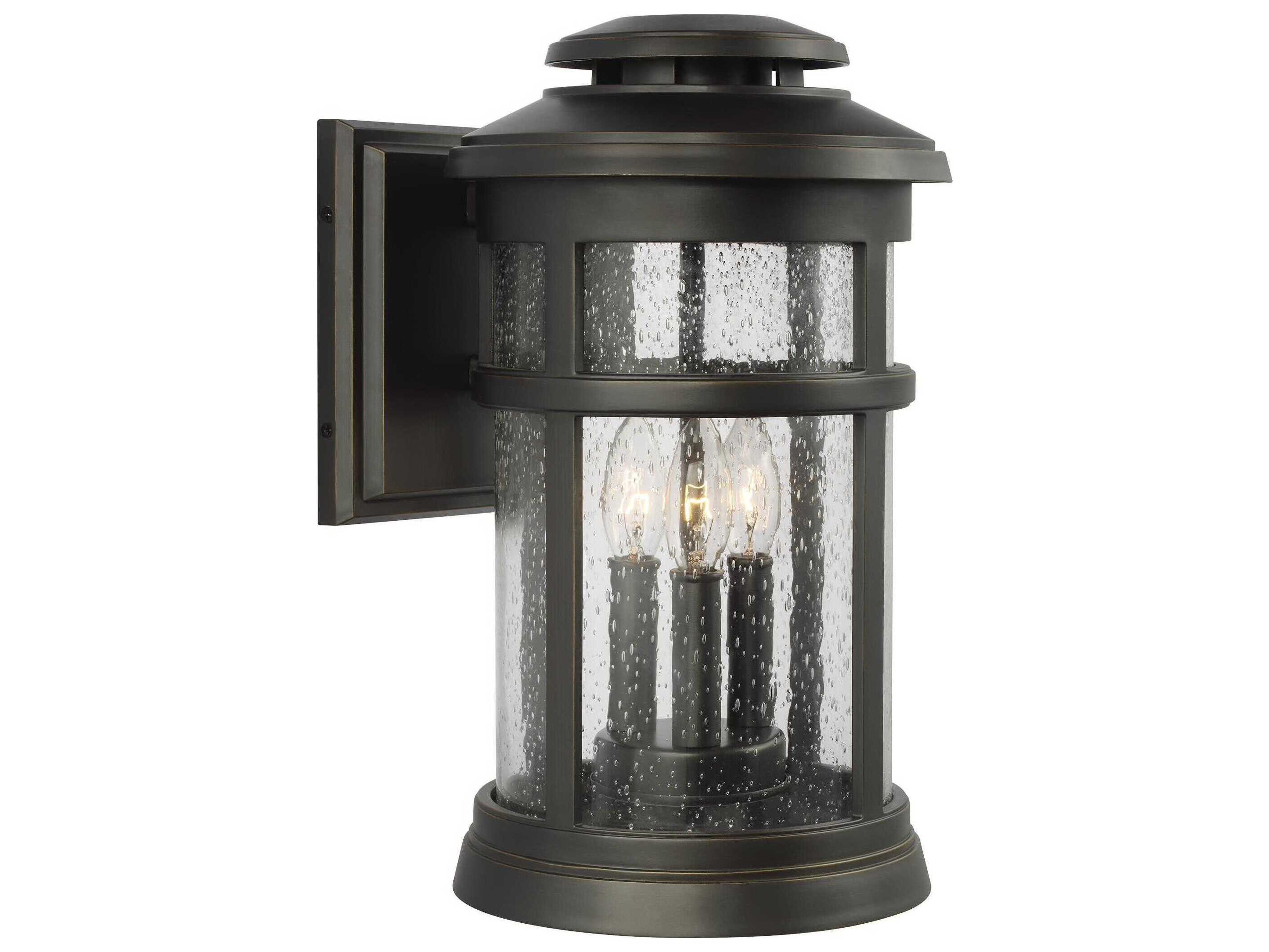 Visual Comfort Studio Newport 3 - Light Outdoor Wall Light