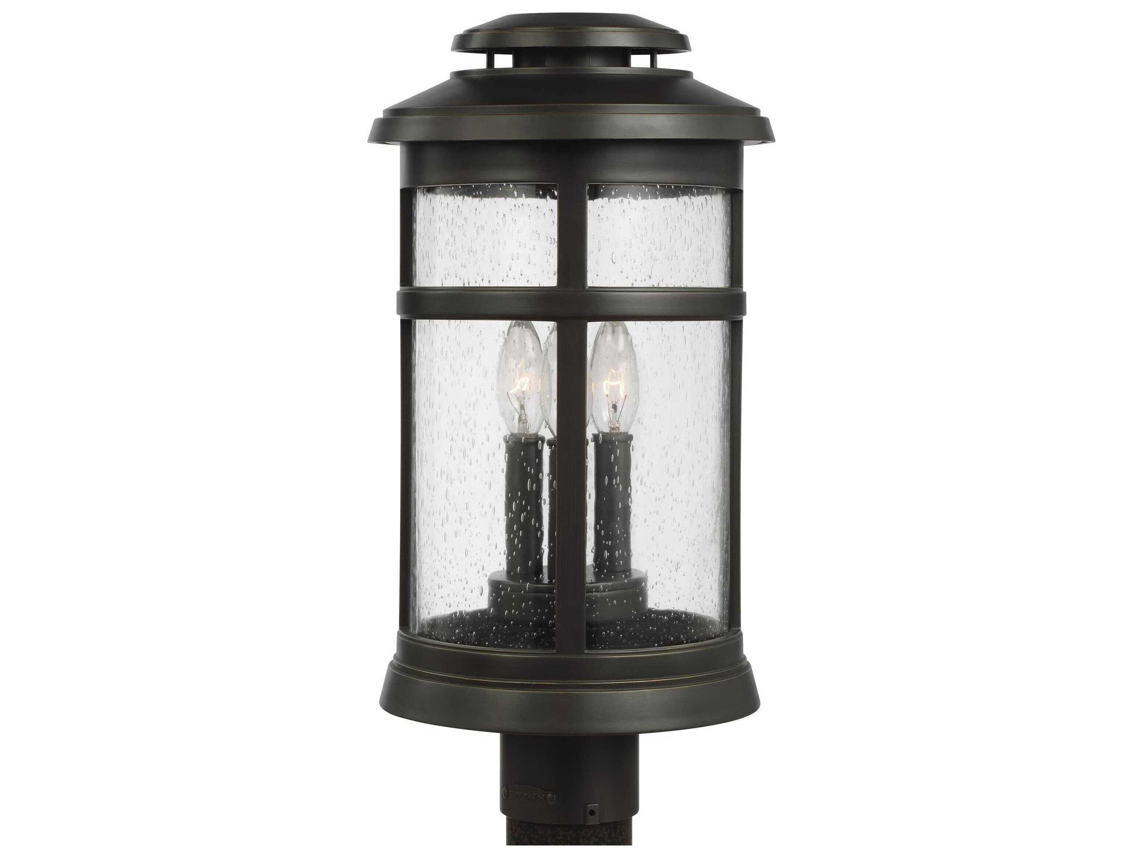 Visual Comfort Studio Newport 3 - Light Outdoor Post Light
