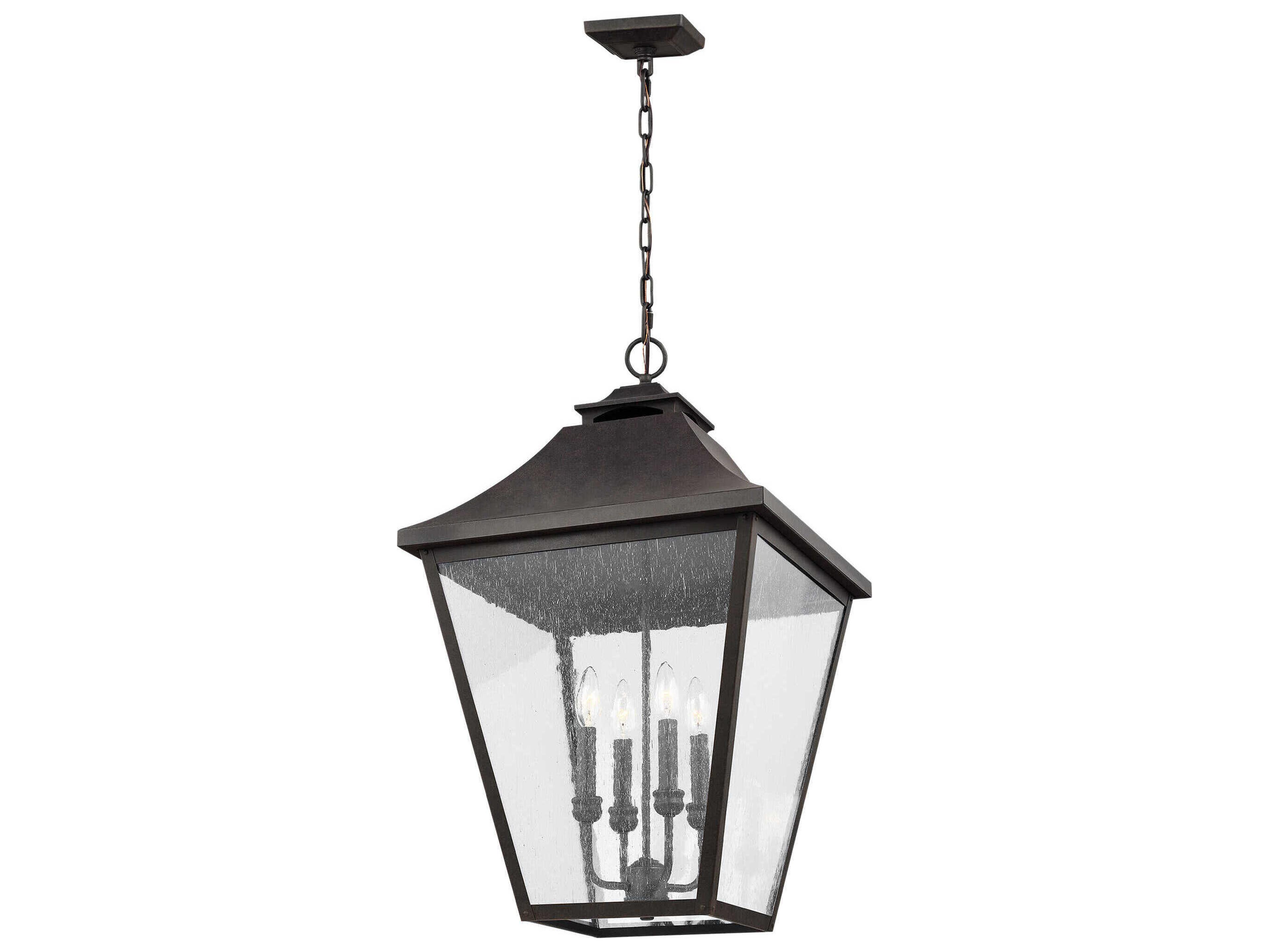 Visual Comfort Studio Galena 4 - Light Outdoor Hanging Light