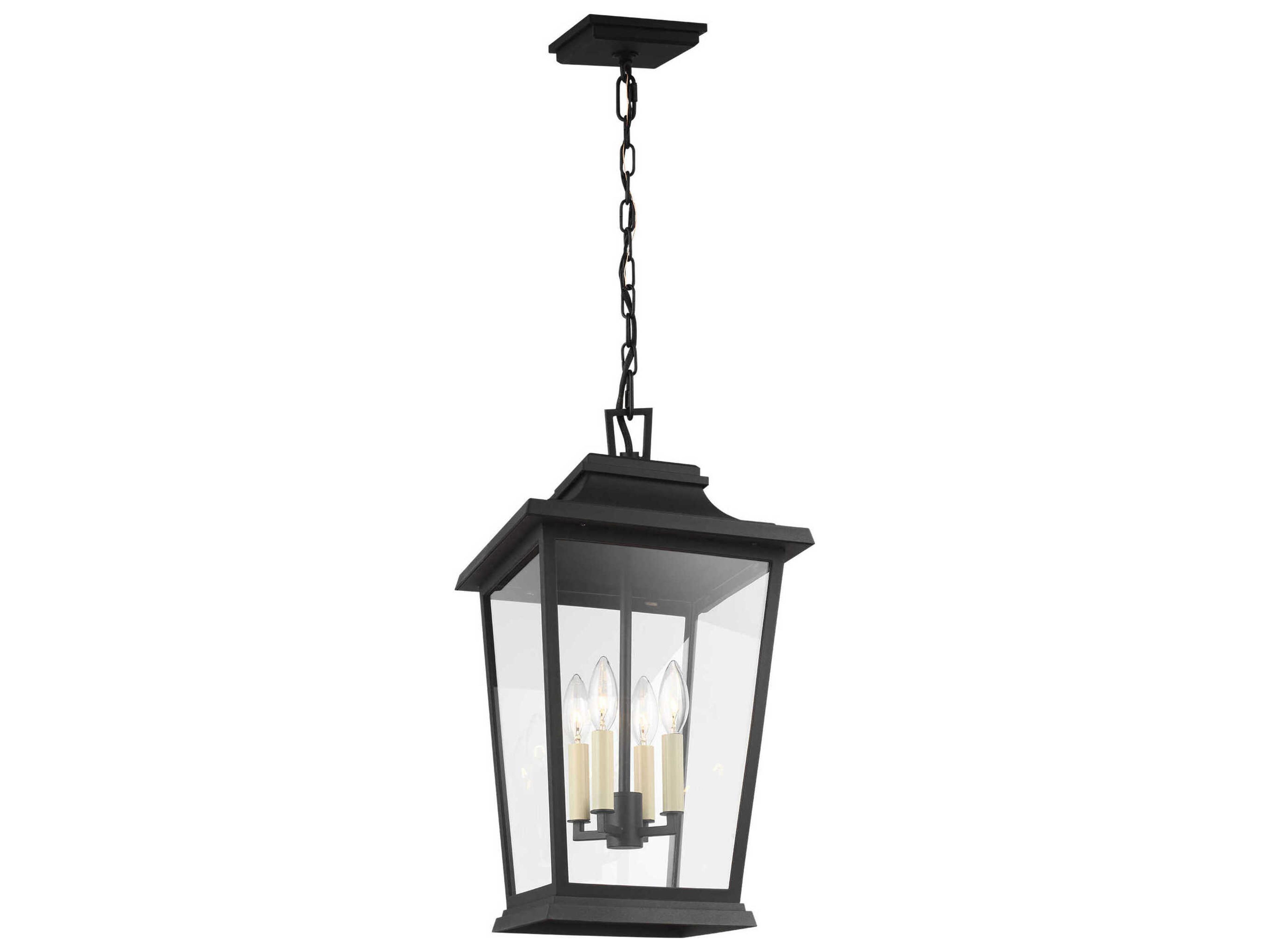 Visual Comfort Studio Warren 4 - Light Outdoor Hanging Light
