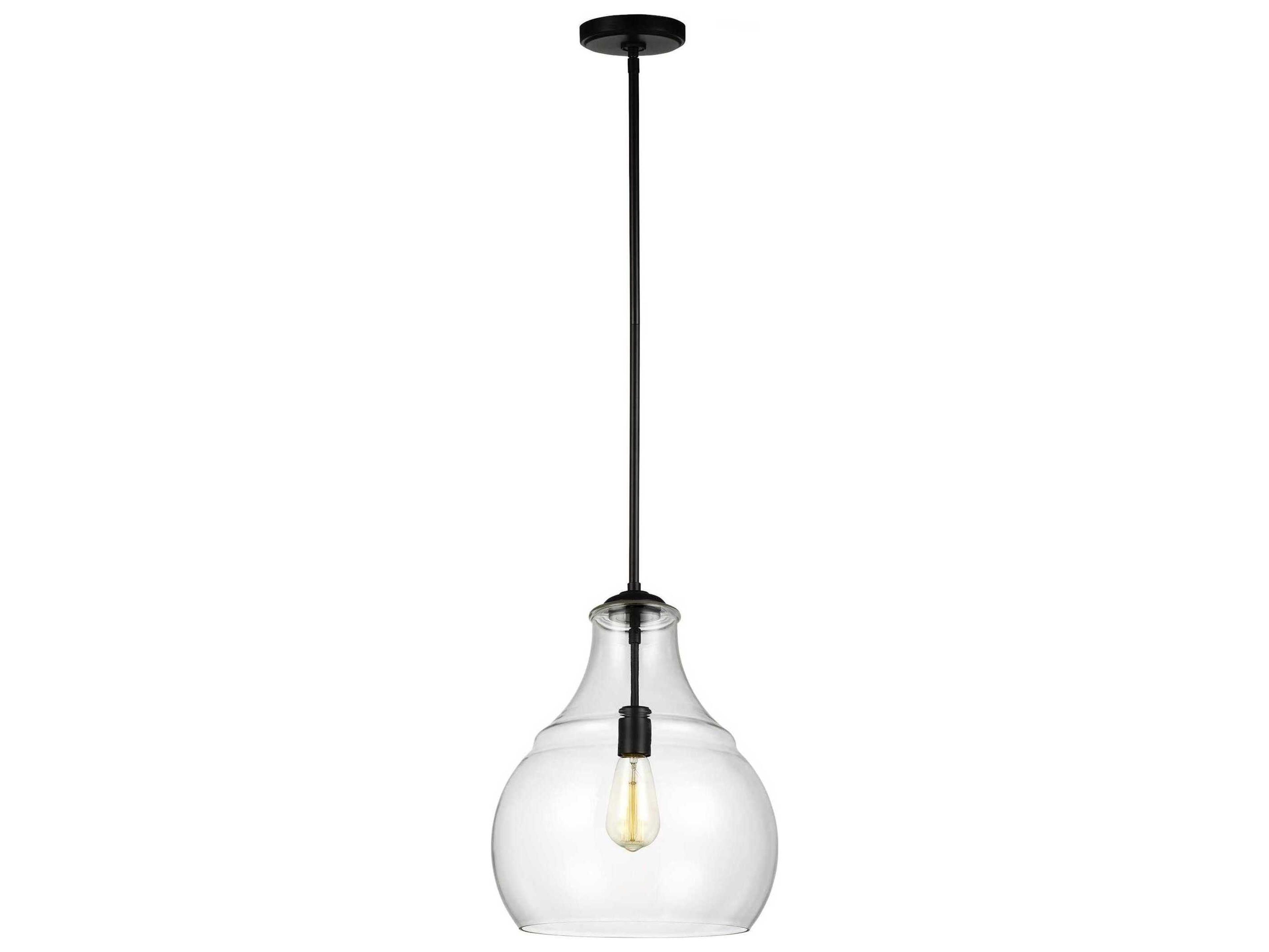 Visual Comfort Studio Zola 1-Light Oil Rubbed Bronze Pendant