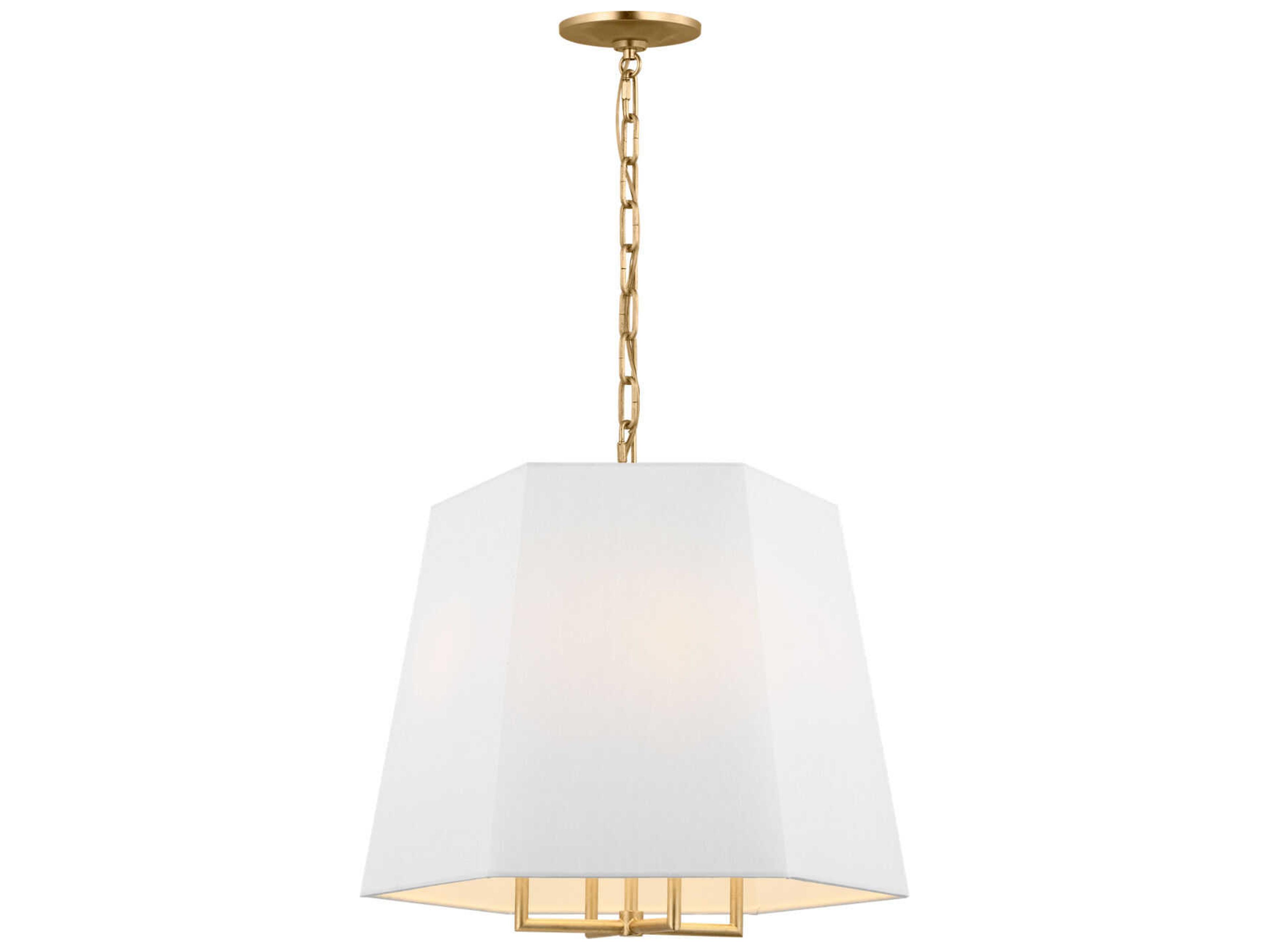 Visual Comfort Studio Lille 4-Light Gild Gold Pendant
