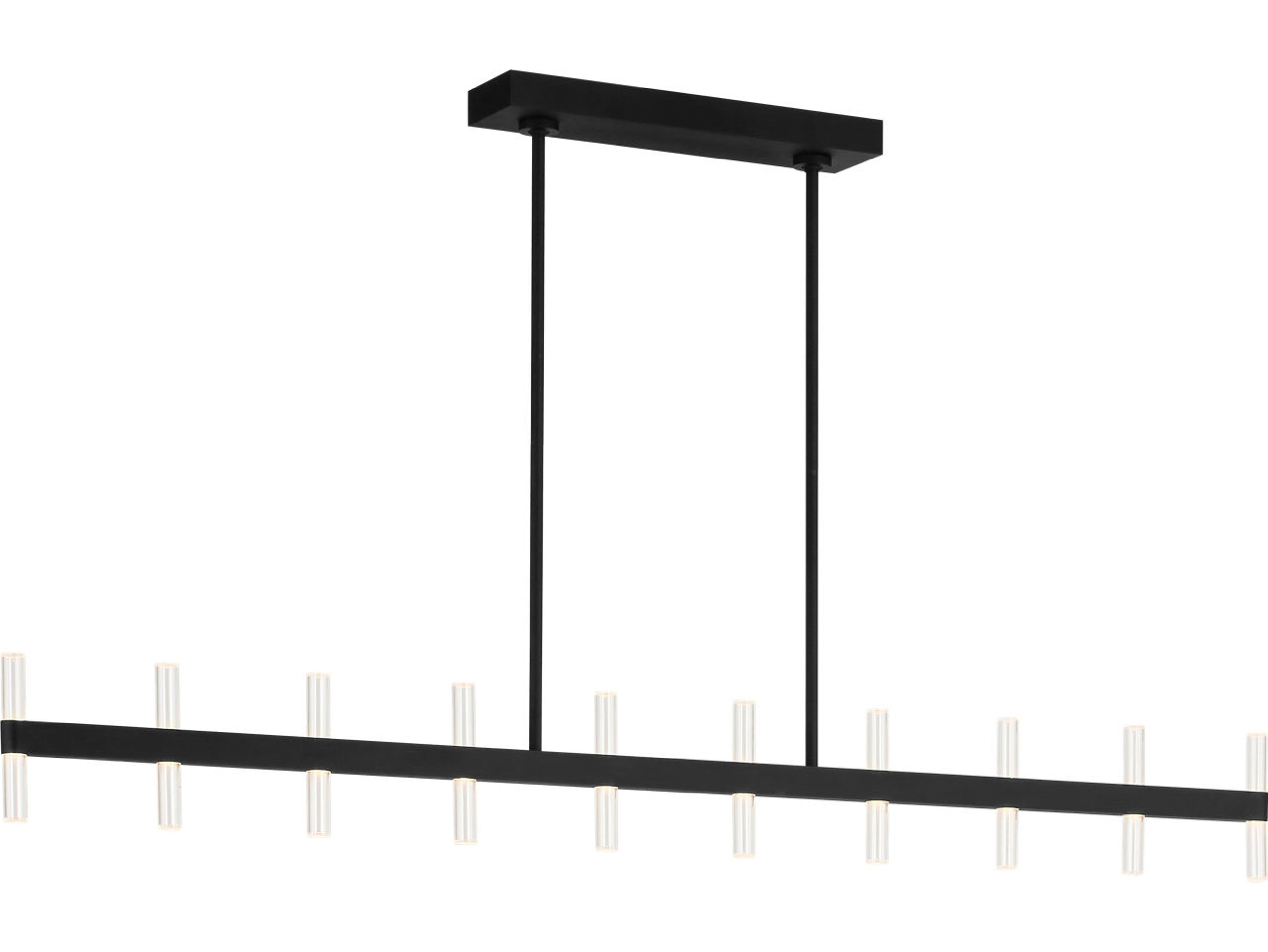 Visual Comfort Studio Silas Midnight Black Linear Island Pendant