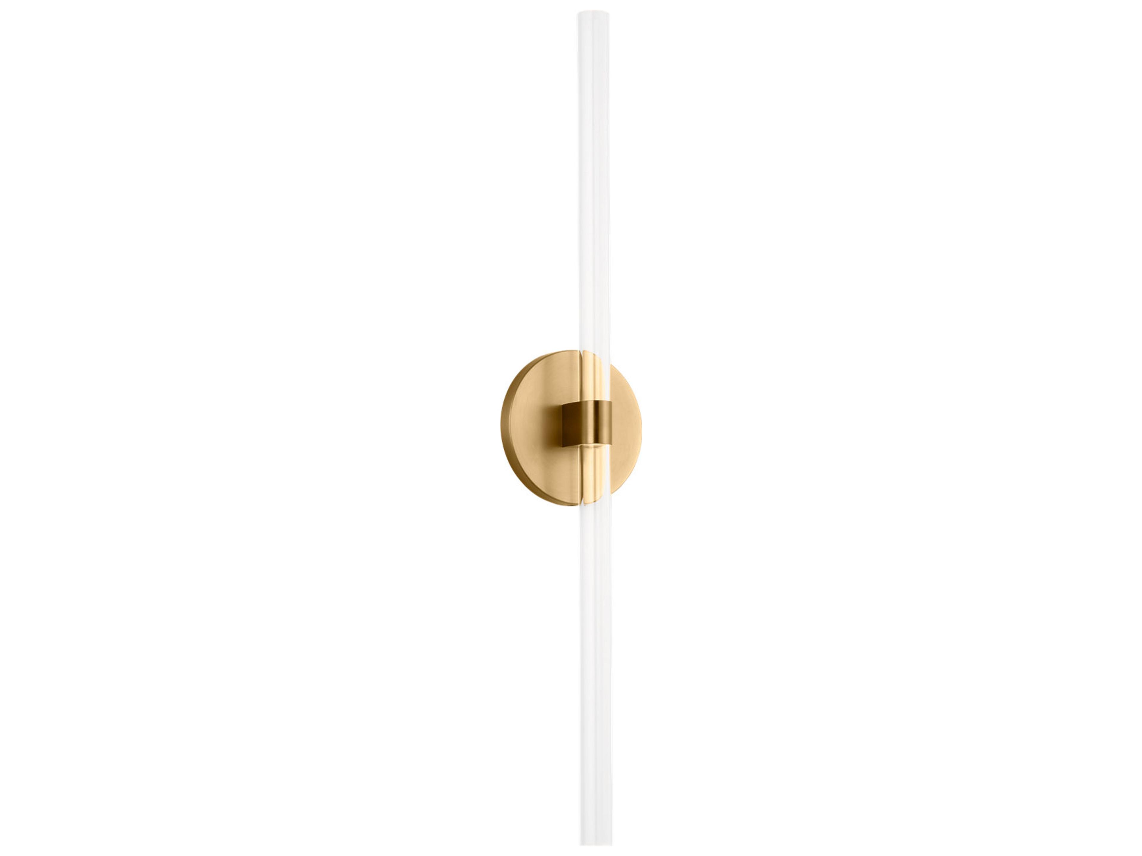 Visual Comfort Studio Silas 2-Light Burnished Brass Wall Sconce