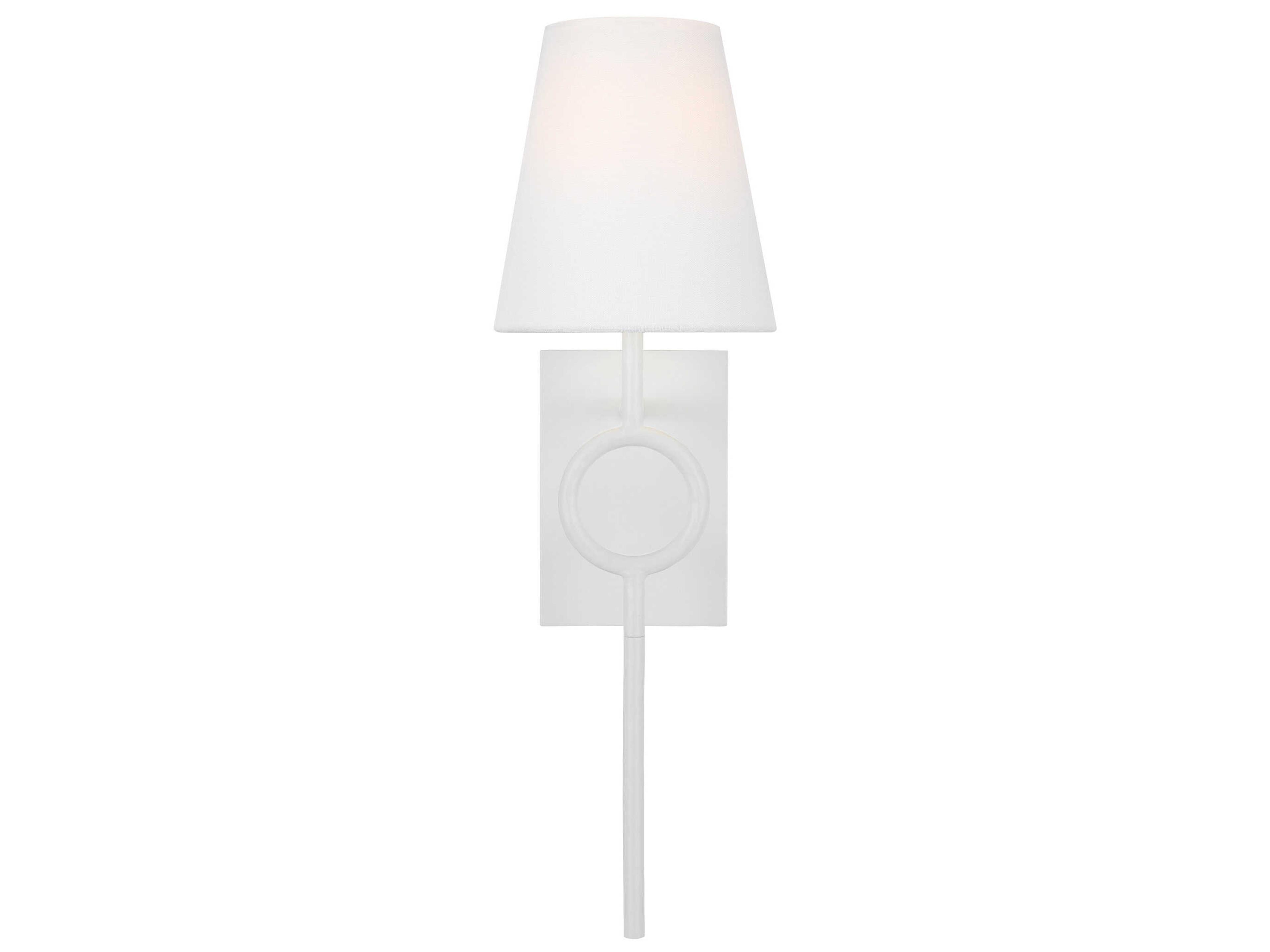 Visual Comfort Studio Montour 1-Light Matte White Wall Sconce