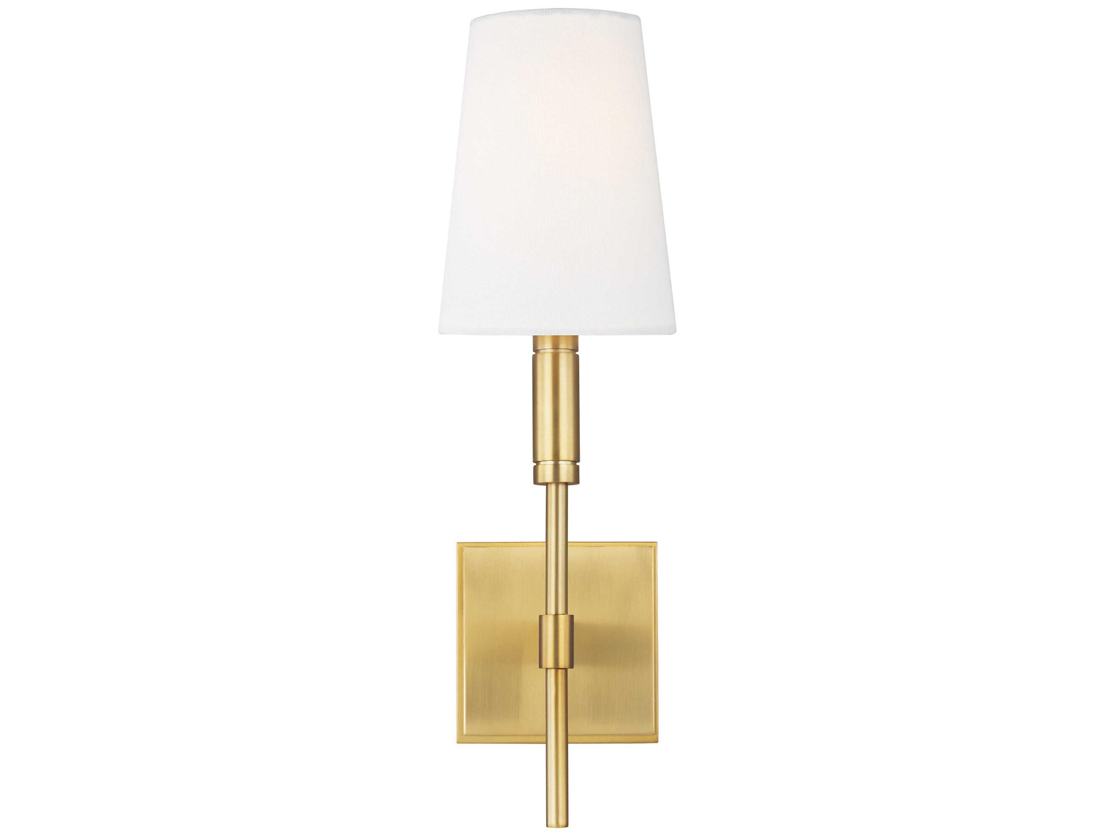 Visual Comfort Studio Beckham Classic 1-Light Burnished Brass Wall Sconce
