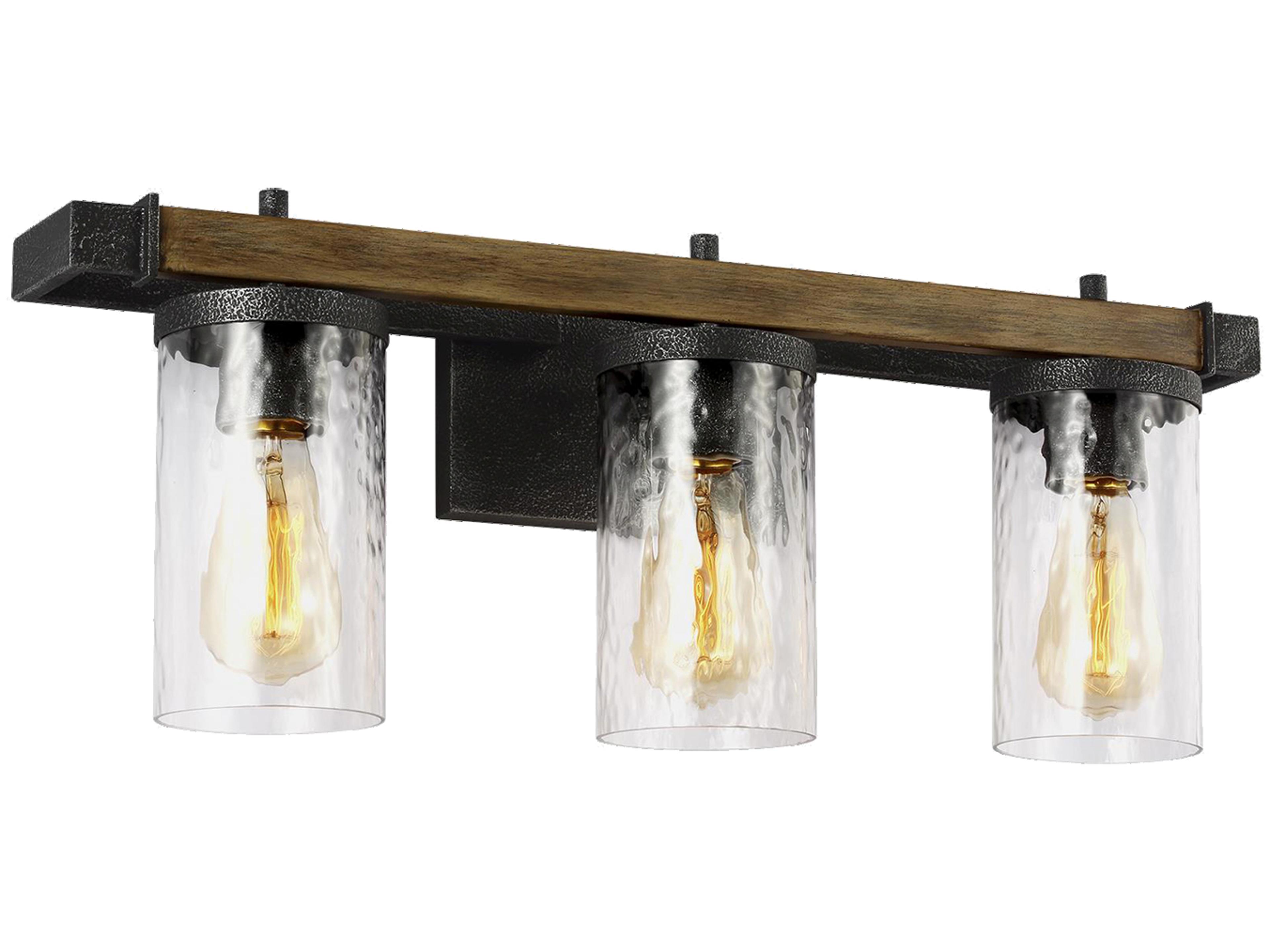 Visual Comfort Studio Angelo 3-Light Gray Vanity Light