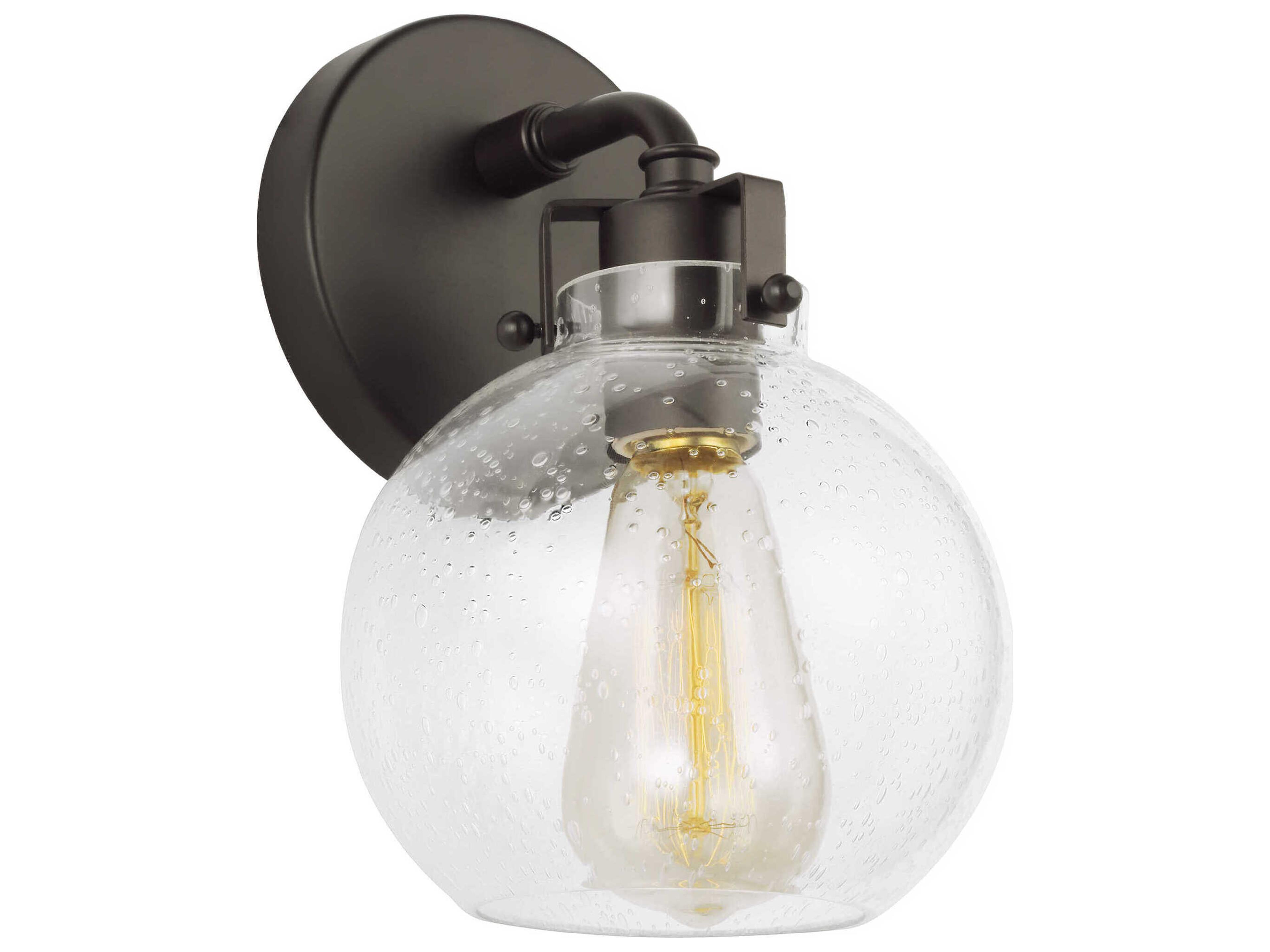 Visual Comfort Studio Clara 1-Light Oil Rubbed Bronze Wall Sconce